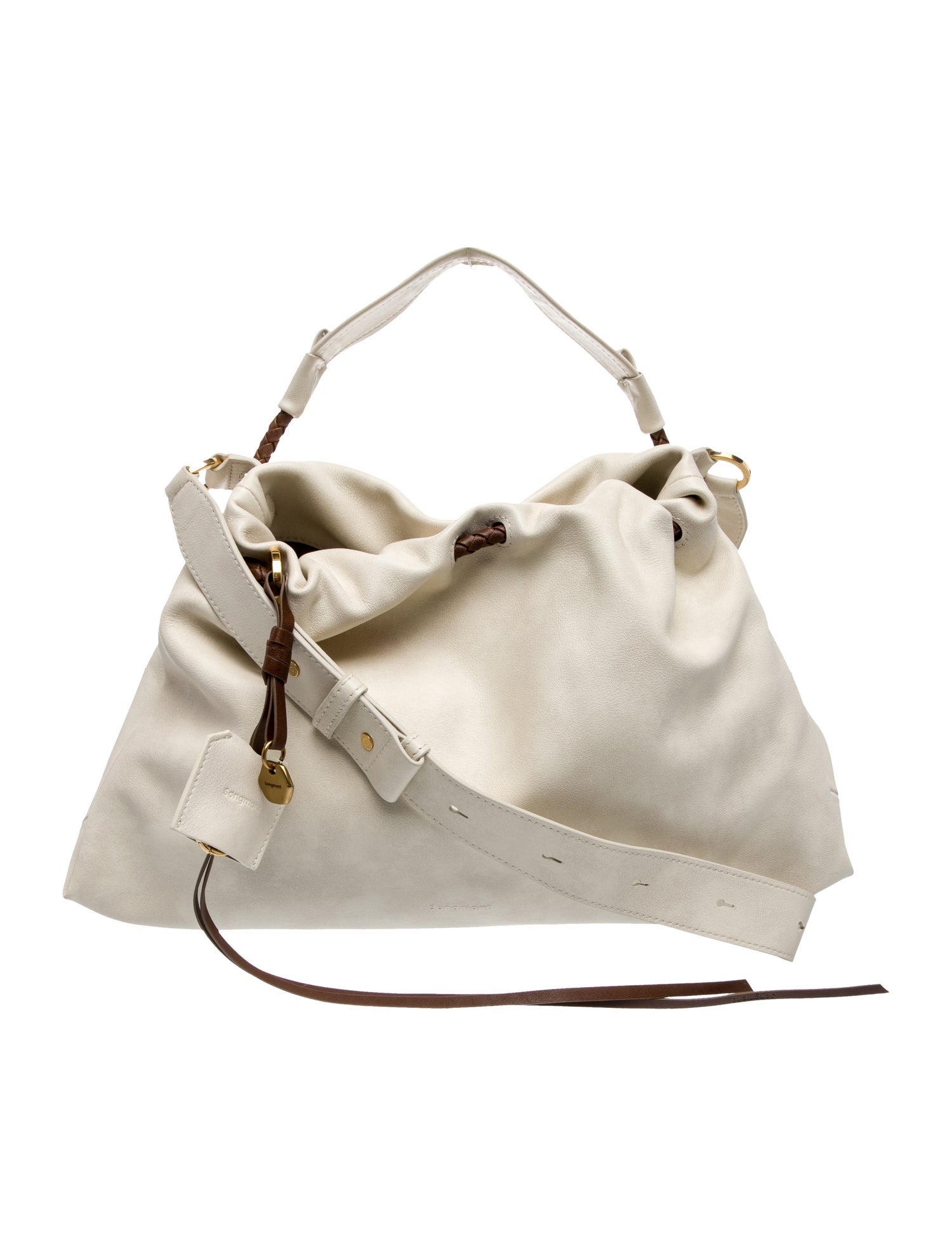 Songmont Leather Shoulder Bag