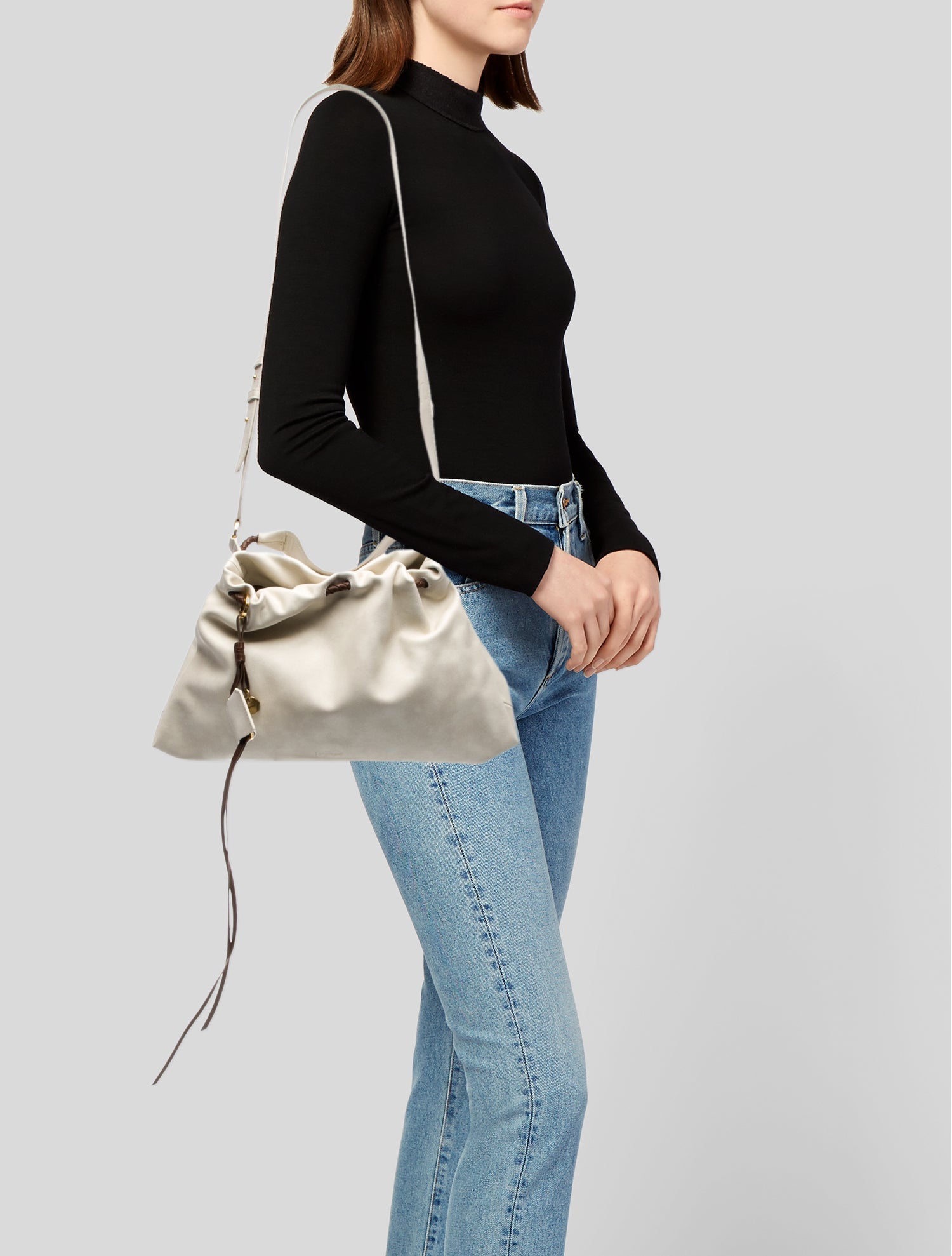 Songmont Leather Shoulder Bag