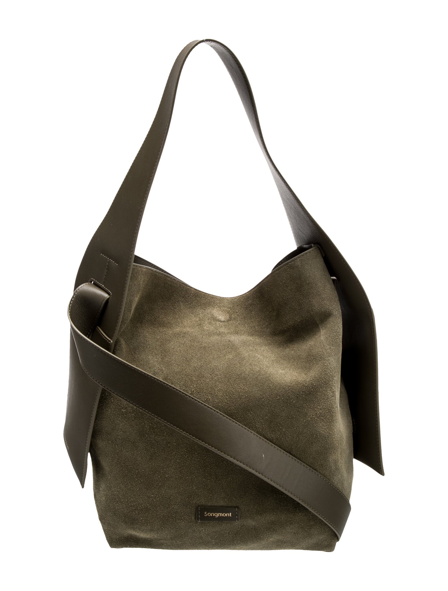 Songmont Suede Shoulder Bag