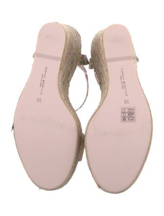 SOPHIA WEBSTER x LOVESHACKFANCY Printed Bow Accents Espadrilles