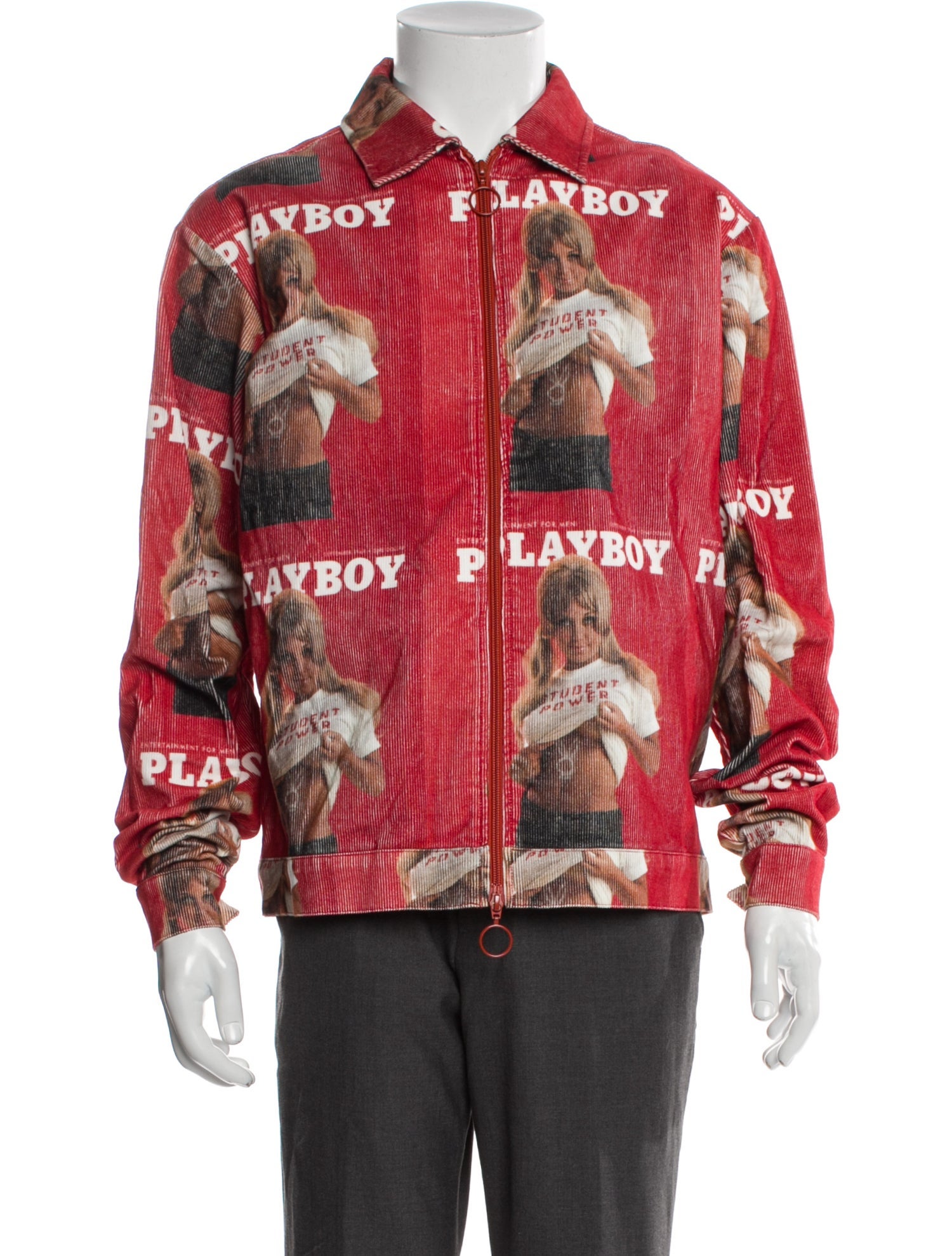 Soulland Graphic Print Trucker Jacket