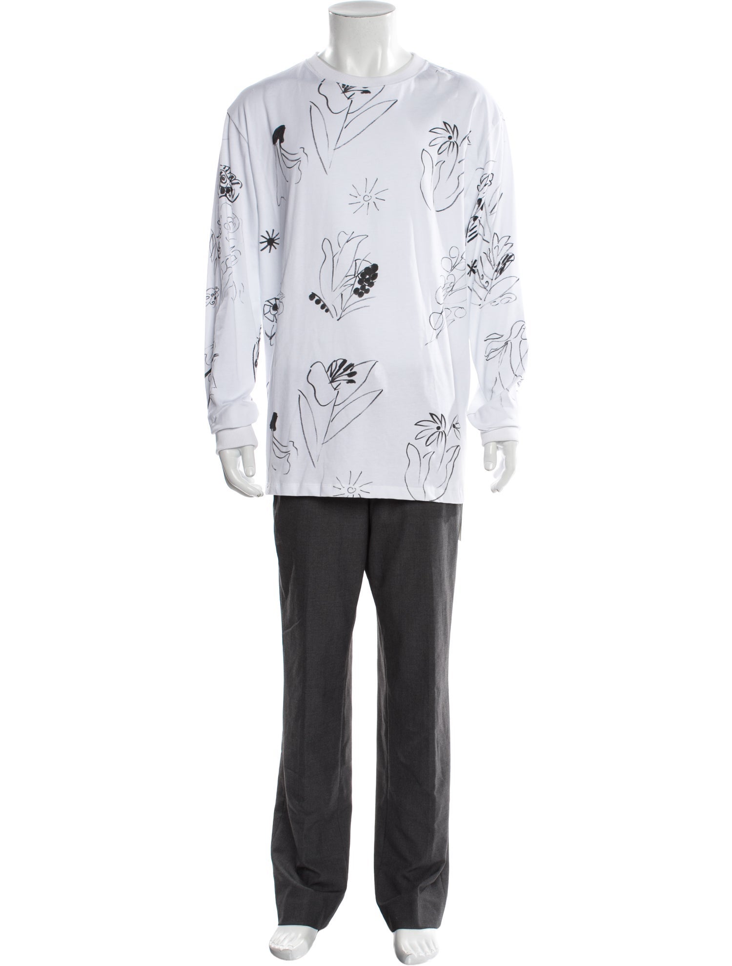 Soulland Graphic Print Crew Neck Hoodie