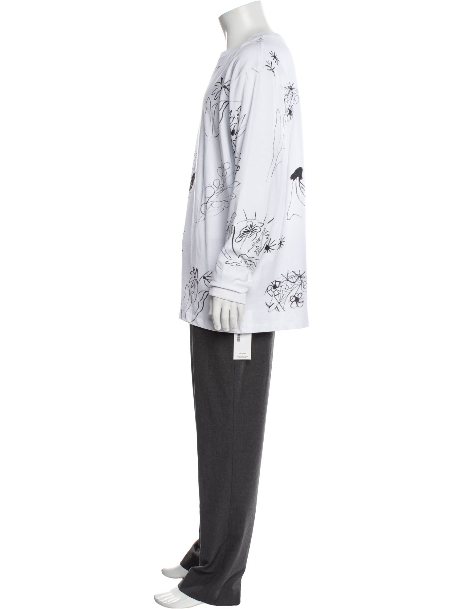 Soulland Graphic Print Crew Neck Hoodie