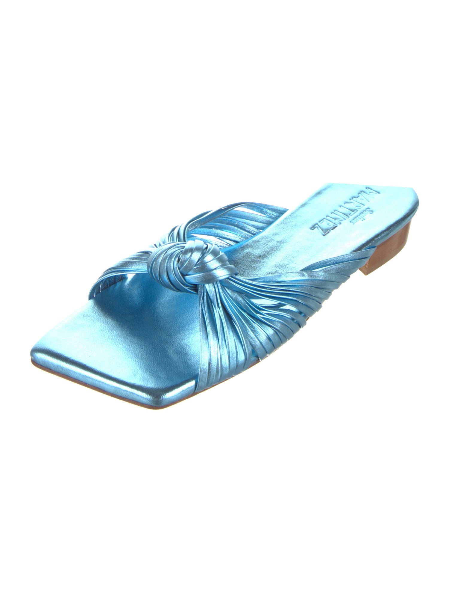 Souliers Martinez Leather Slides