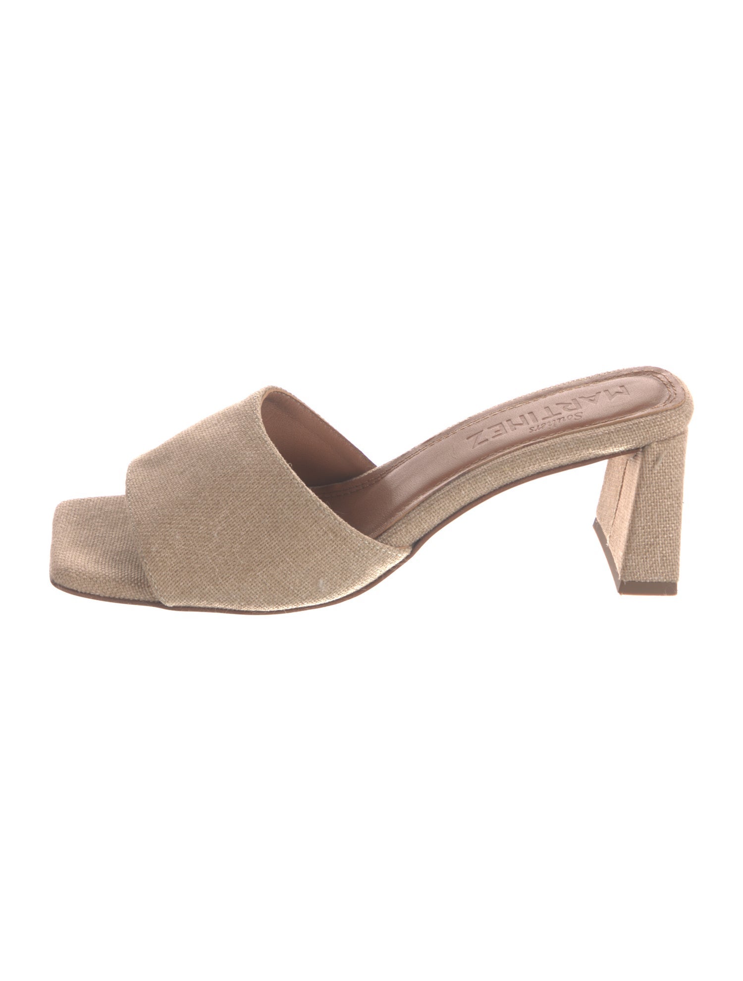 Souliers Martinez Canvas Slides