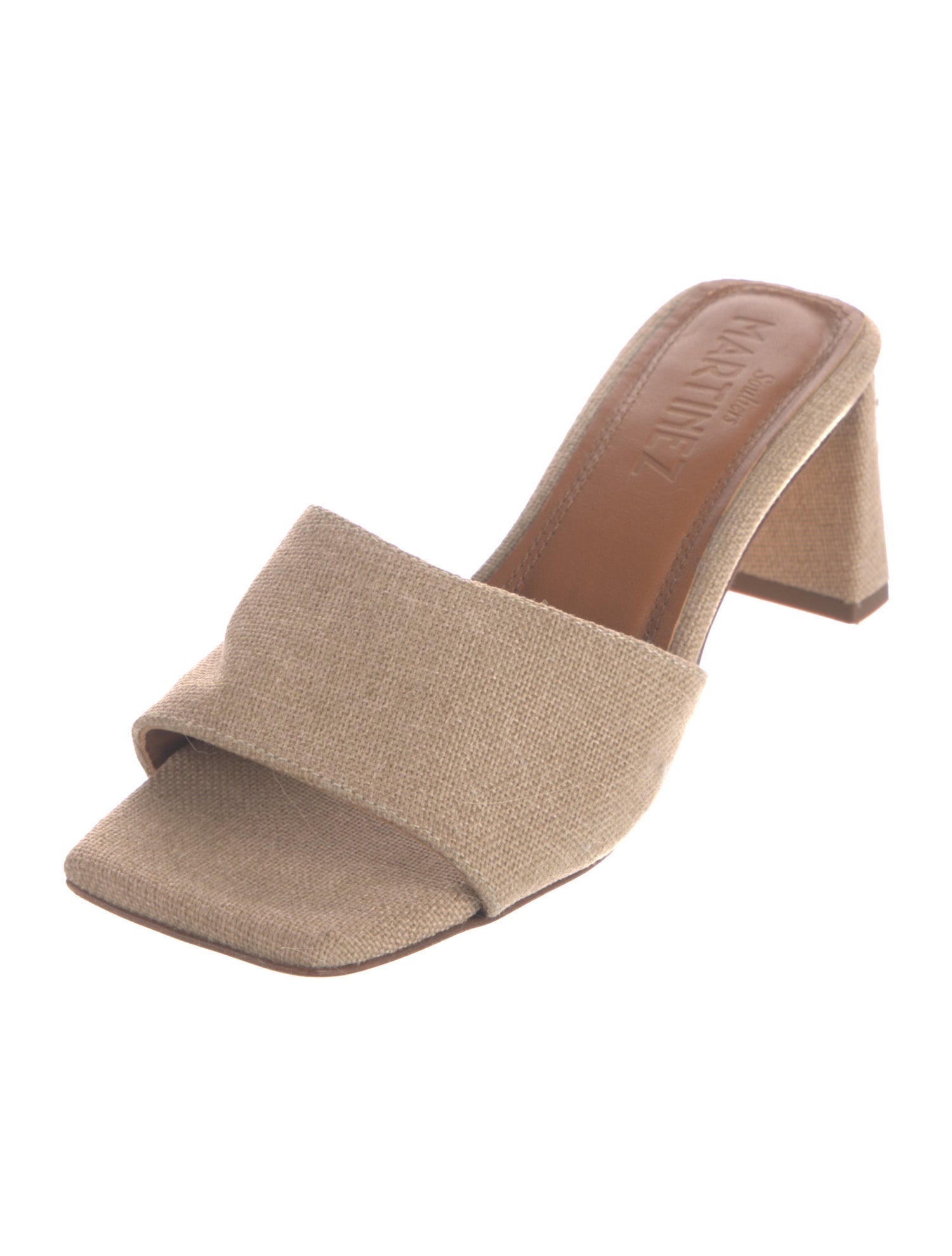 Souliers Martinez Canvas Slides