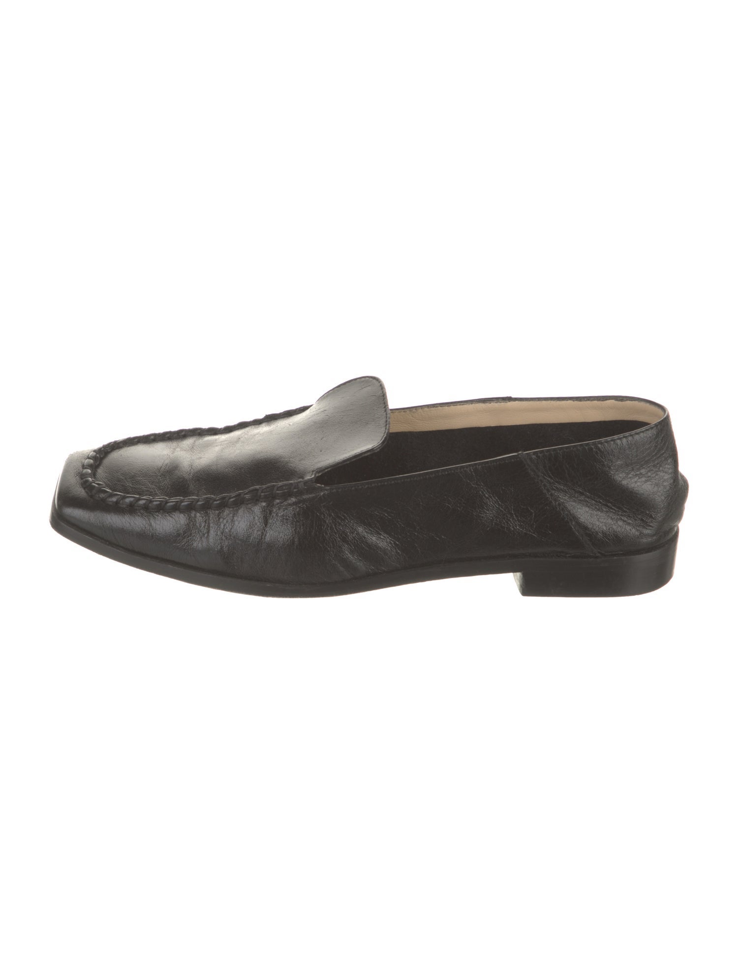 Souliers Martinez Leather Loafers
