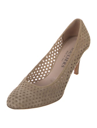 Souliers Martinez Suede Pumps