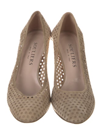 Souliers Martinez Suede Pumps