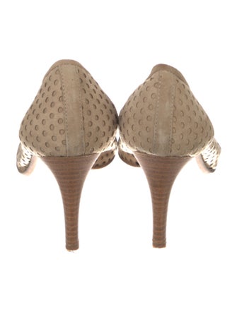 Souliers Martinez Suede Pumps