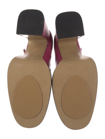 Souliers Martinez Leather Pumps