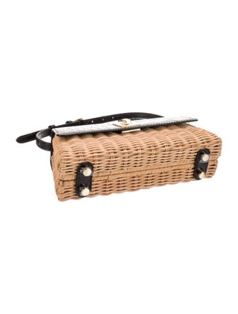 Sparrows Weave Leather Shoulder Bag