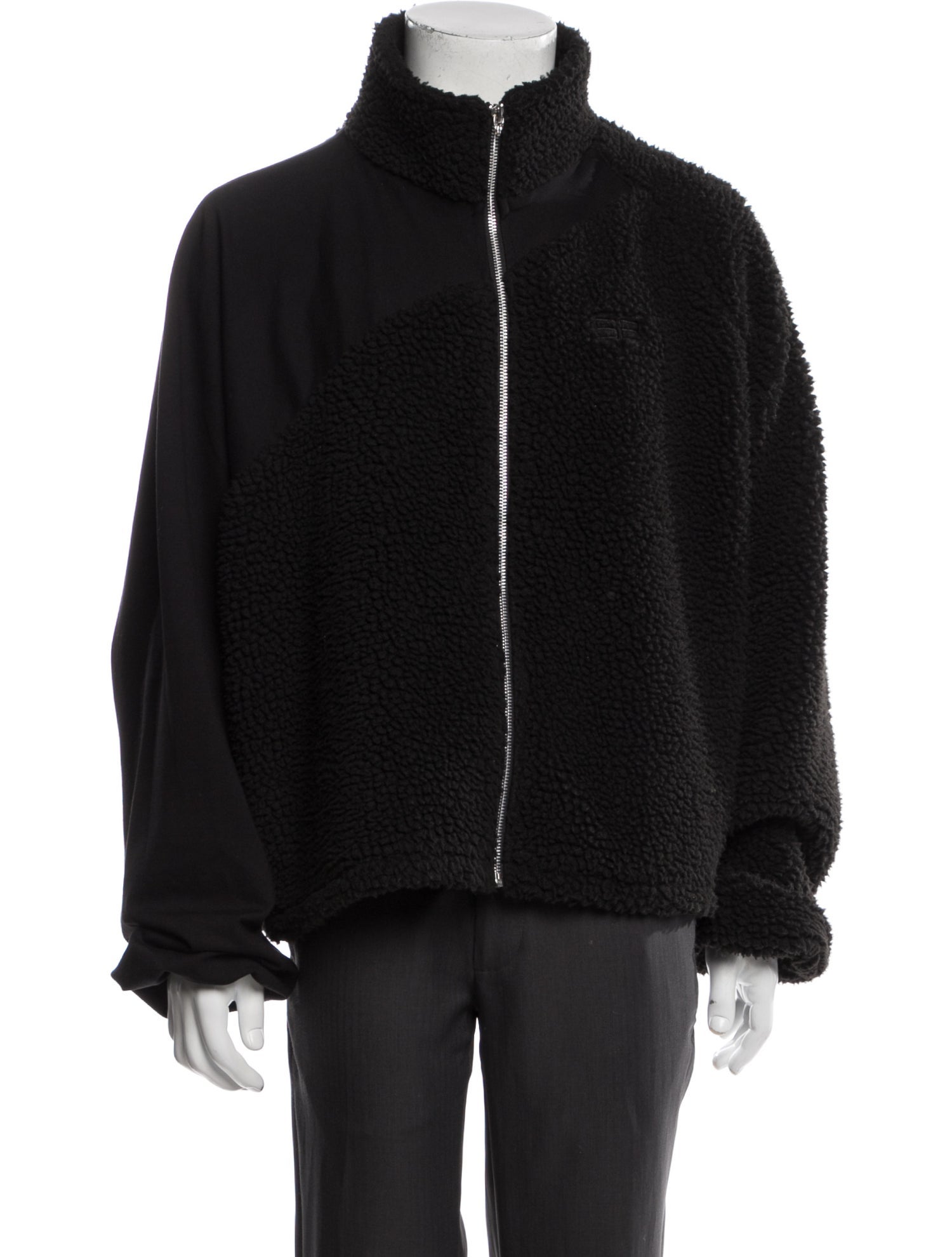 Spencer Badu Mock Neck Long Sleeve Sweatshirt