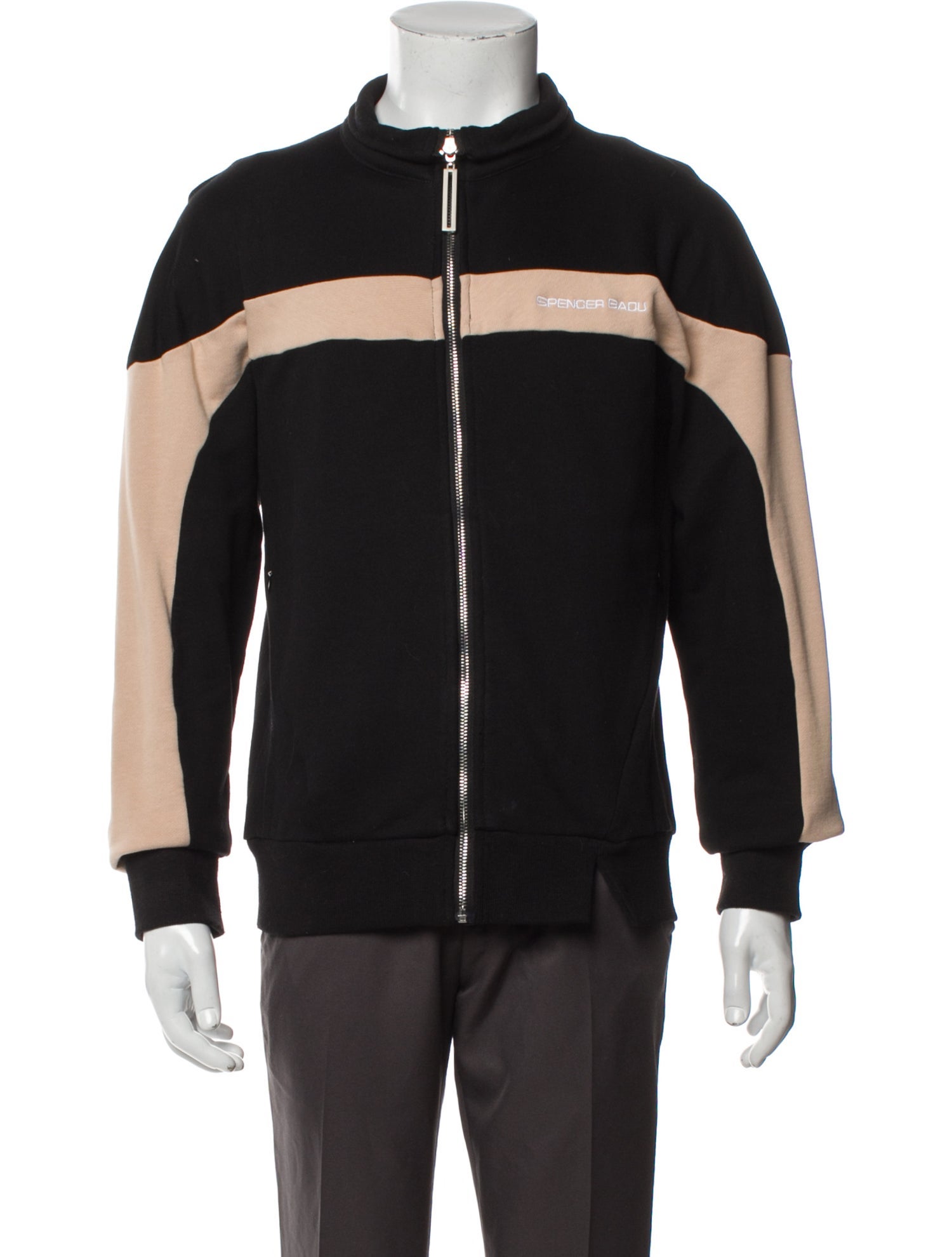 Agnes B. Wool Houndstooth Print Overcoat - Brown Outerwear