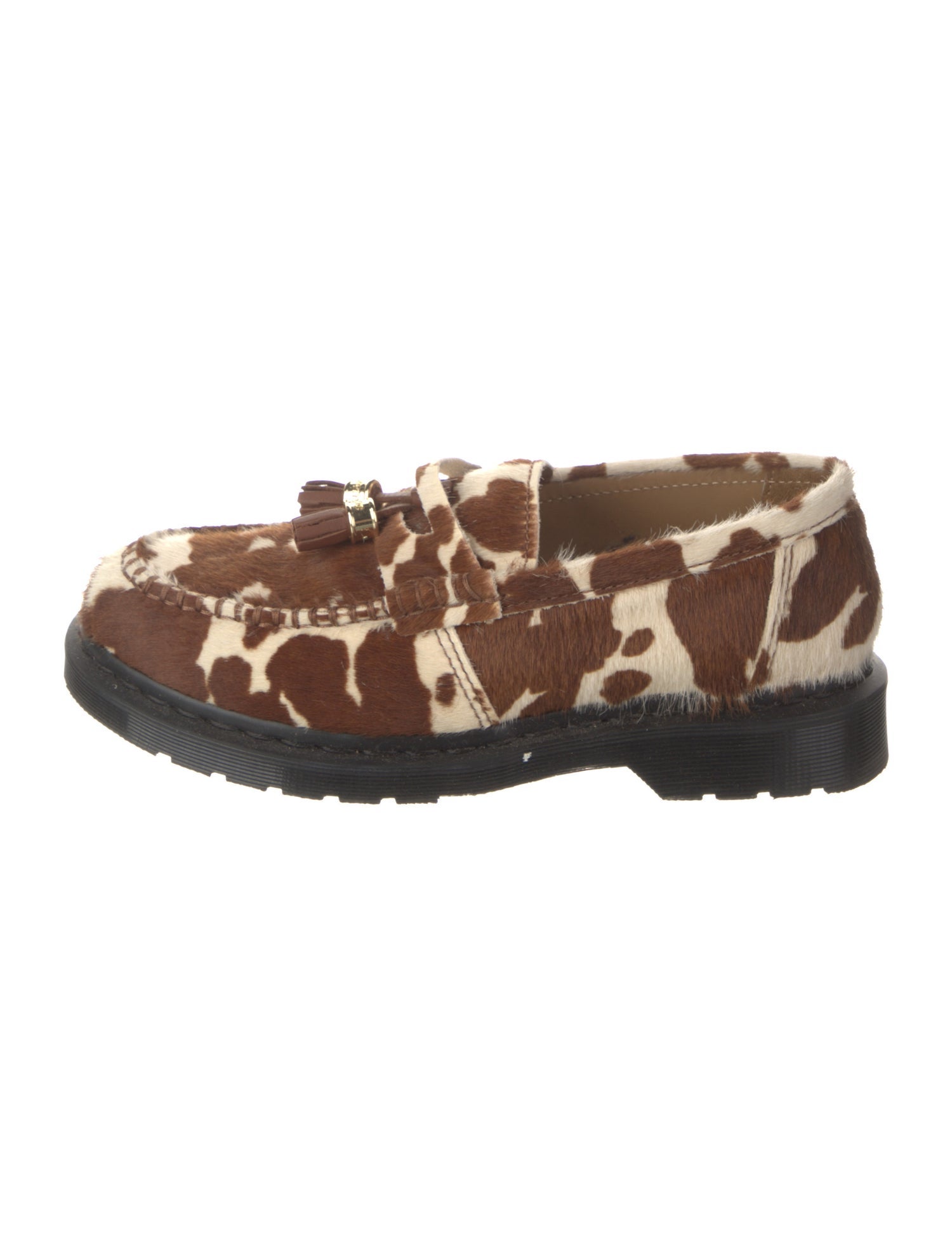 Supreme x Dr. Martens Ponyhair Animal Print Loafers
