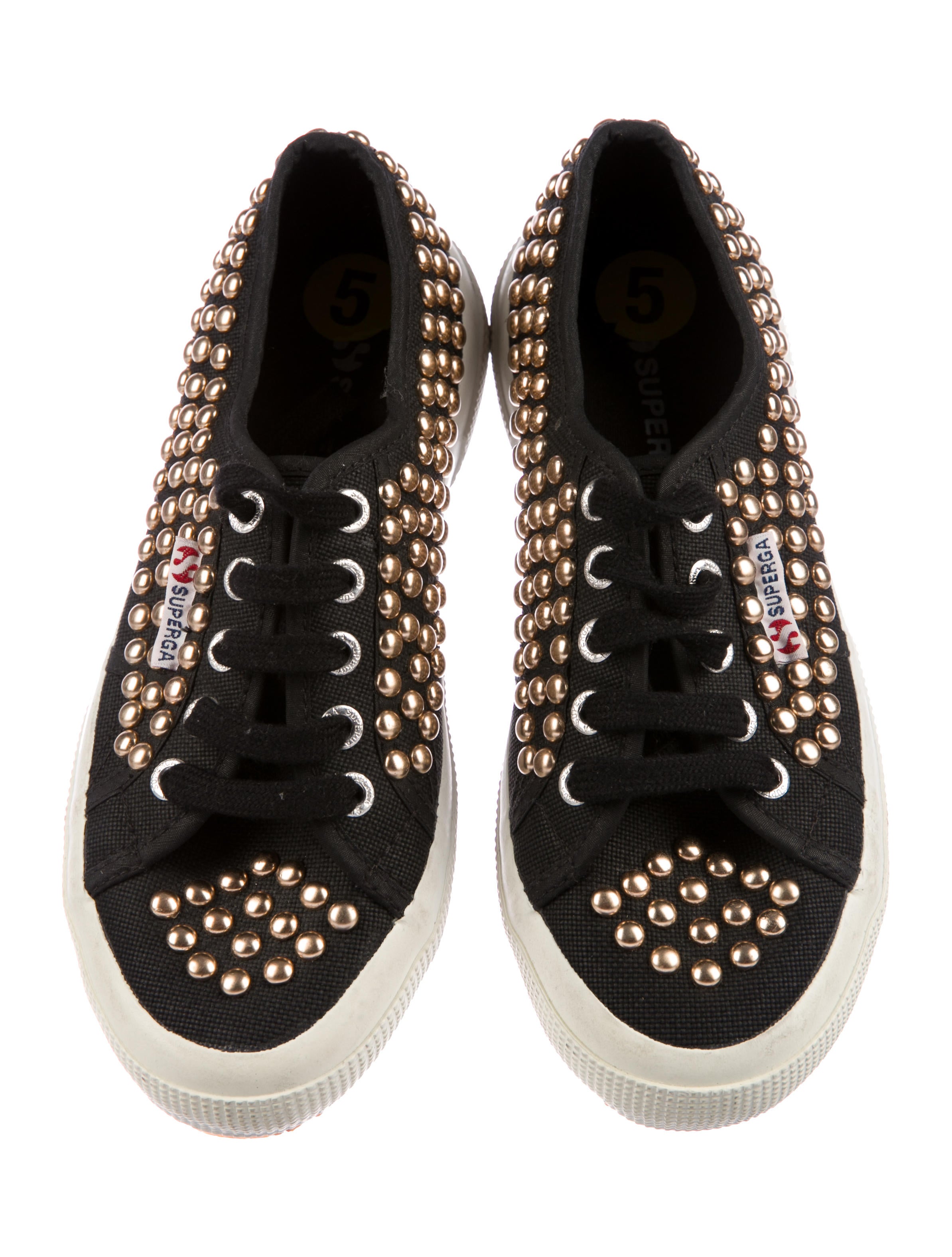 superga studded sneakers