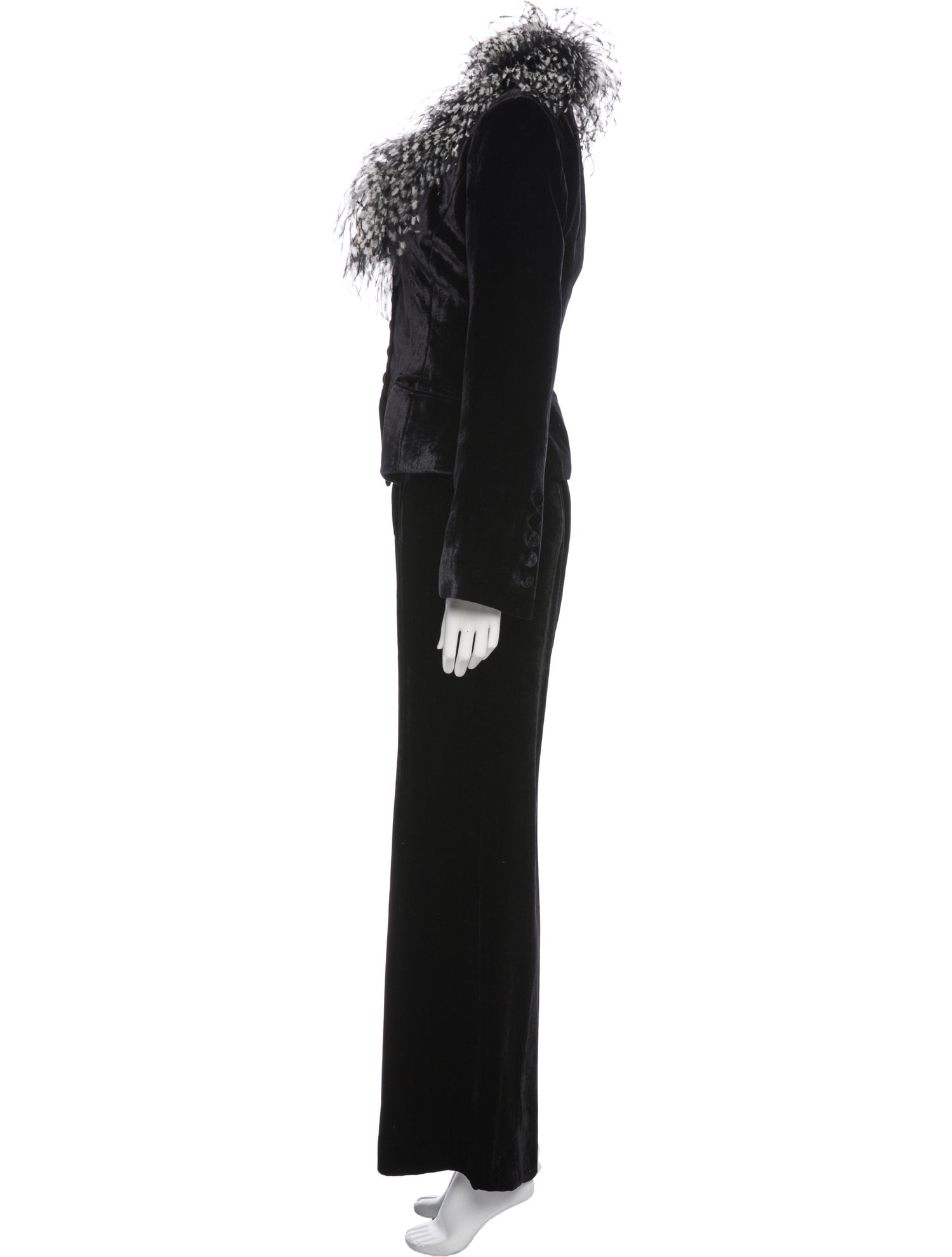 Sophie Sitbon Floral Print Evening Jacket