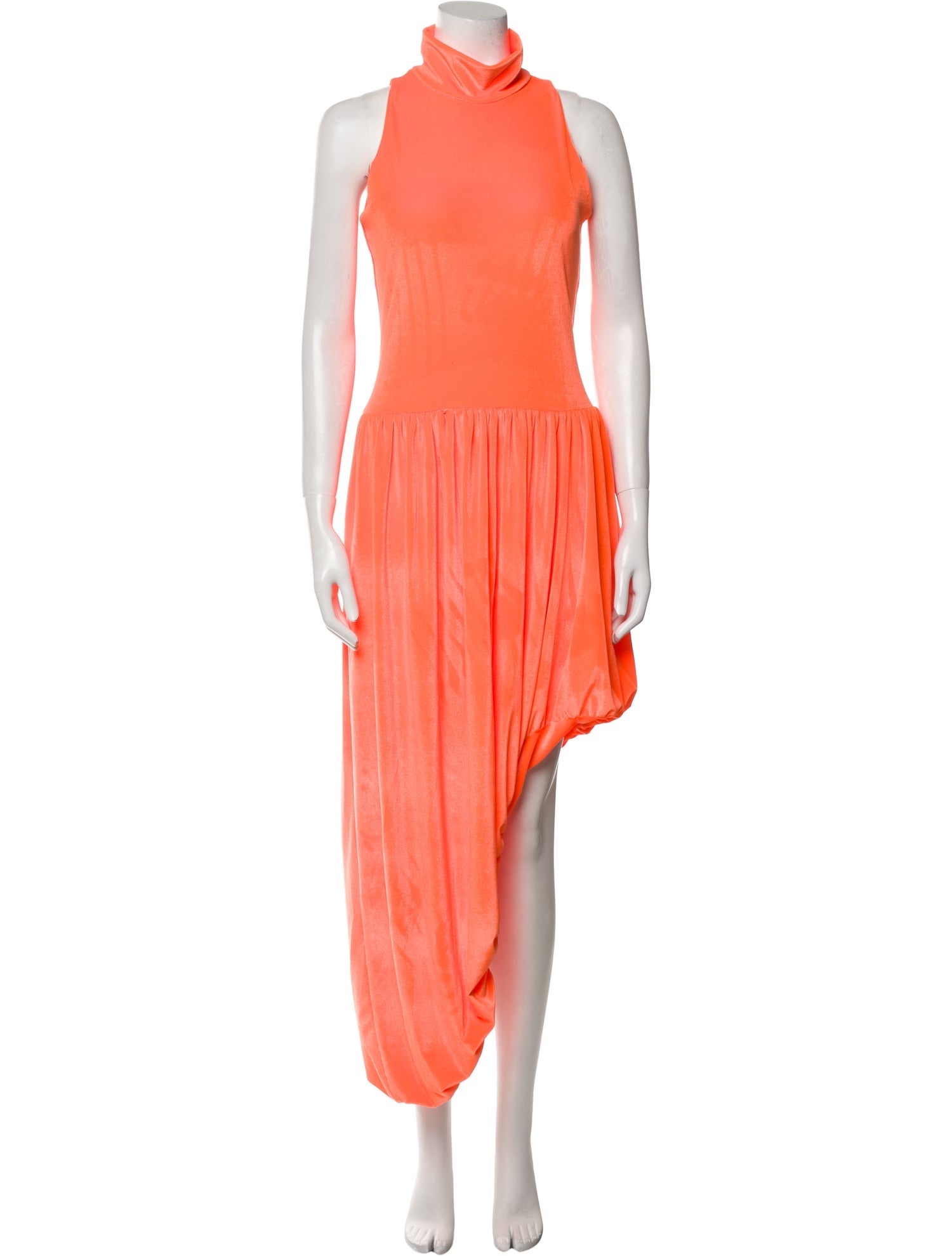 SIRAPOP Turtleneck Long Dress