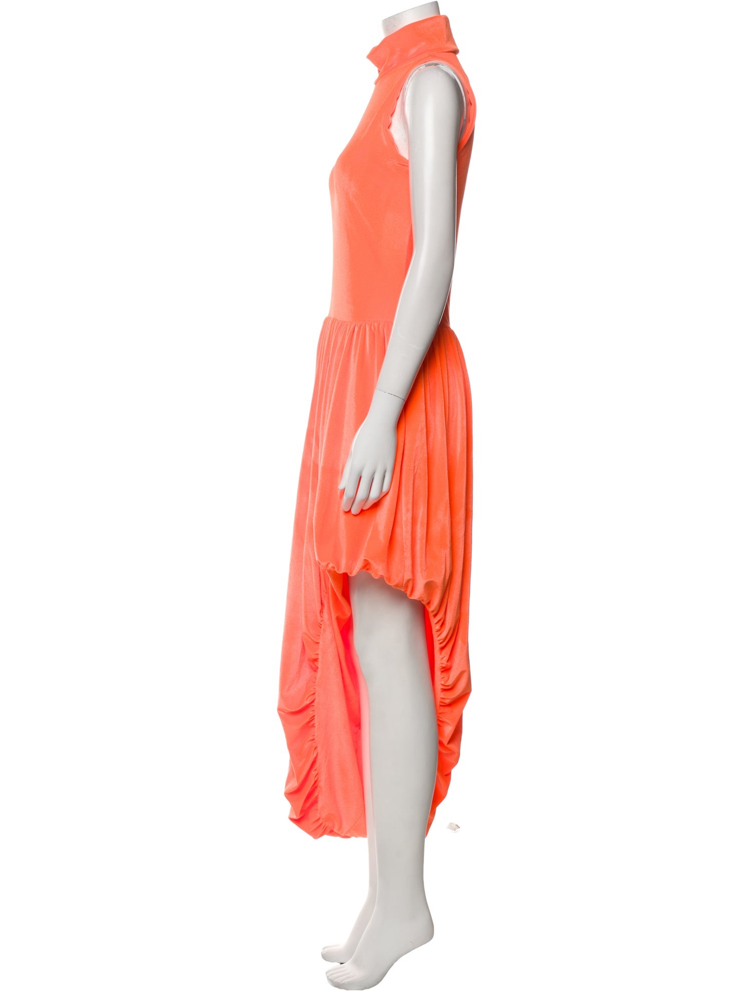 SIRAPOP Turtleneck Long Dress