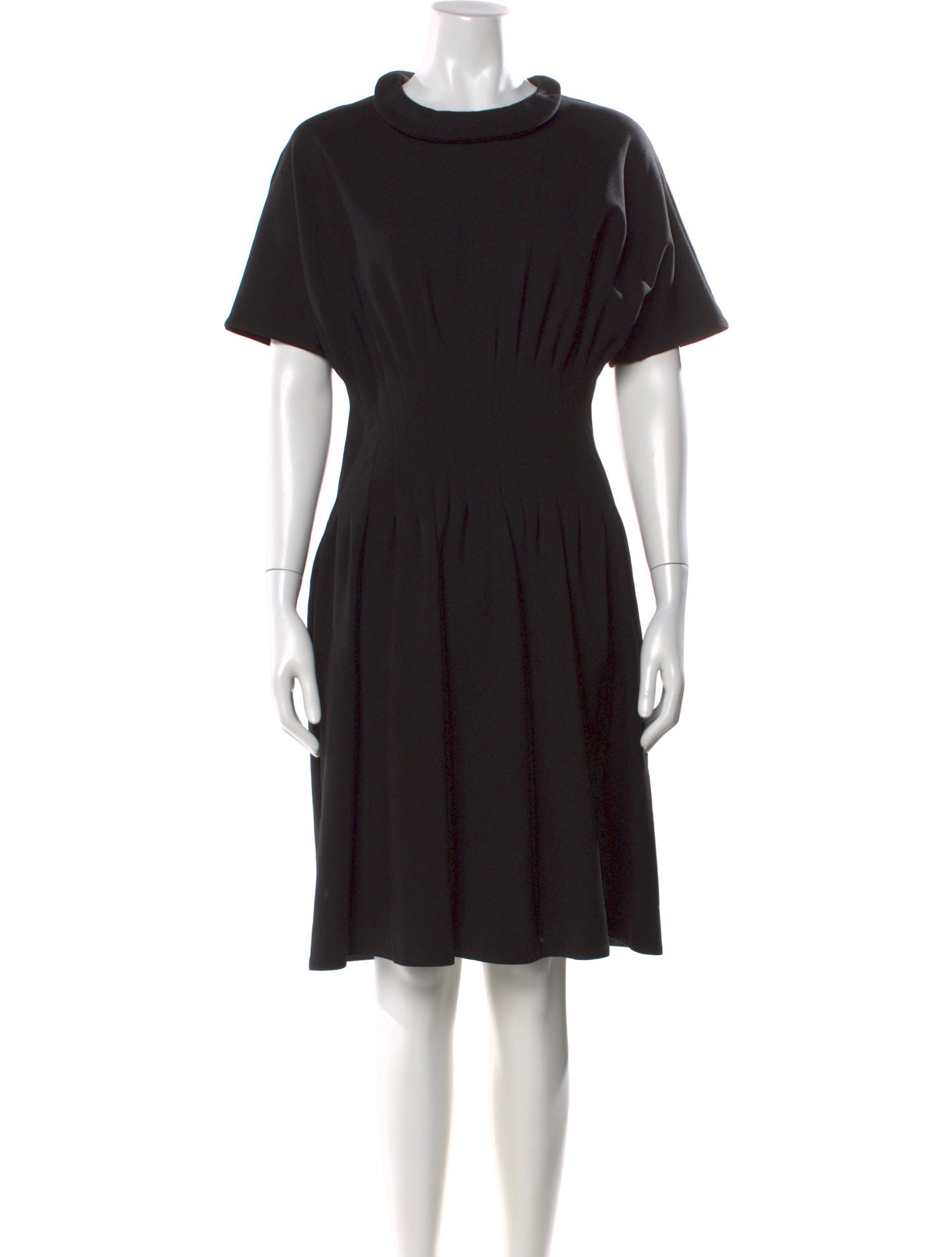 Stephan Janson Mock Neck Knee-Length Dress