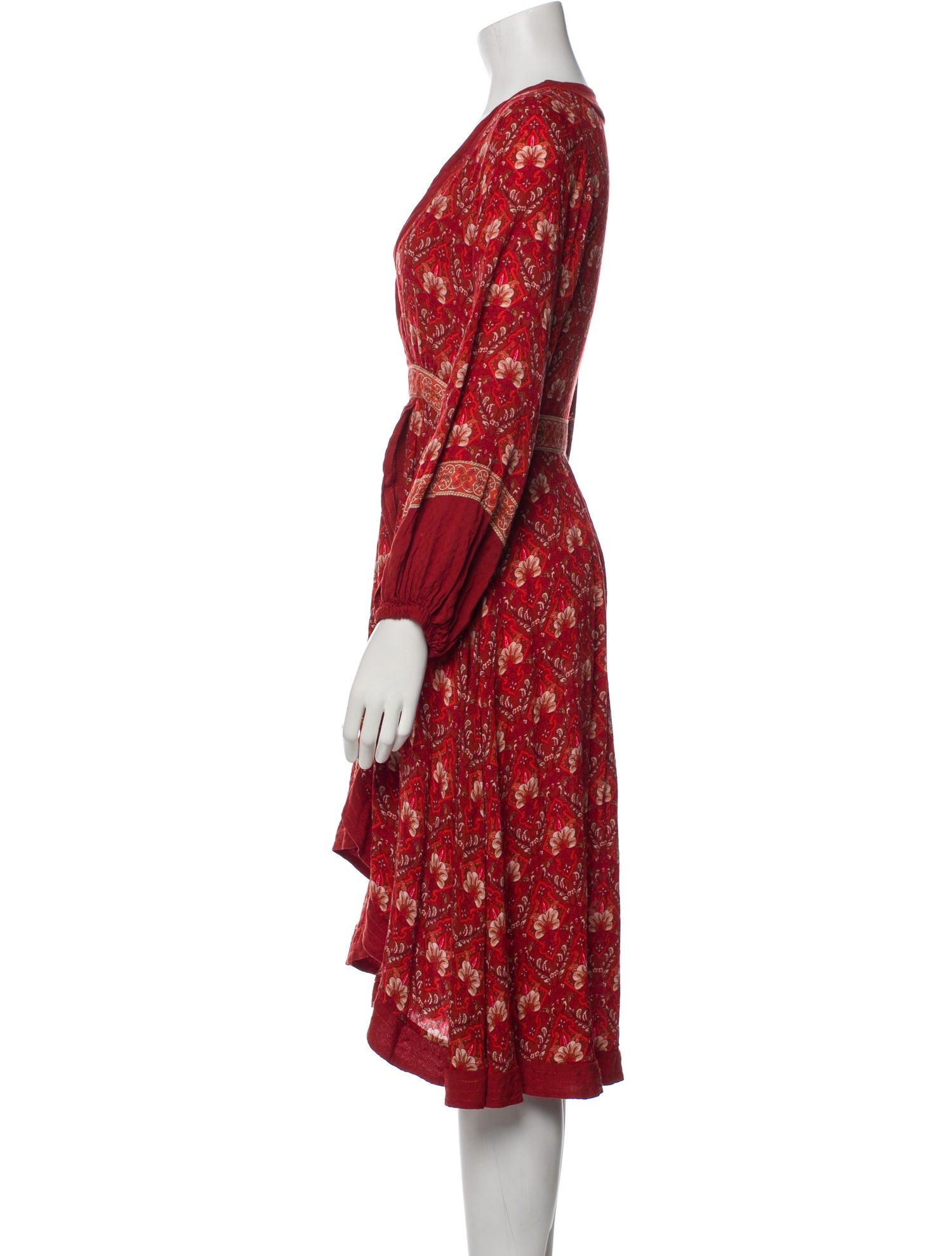 Spell & The Gypsy Collective Floral Print Midi Length Dress