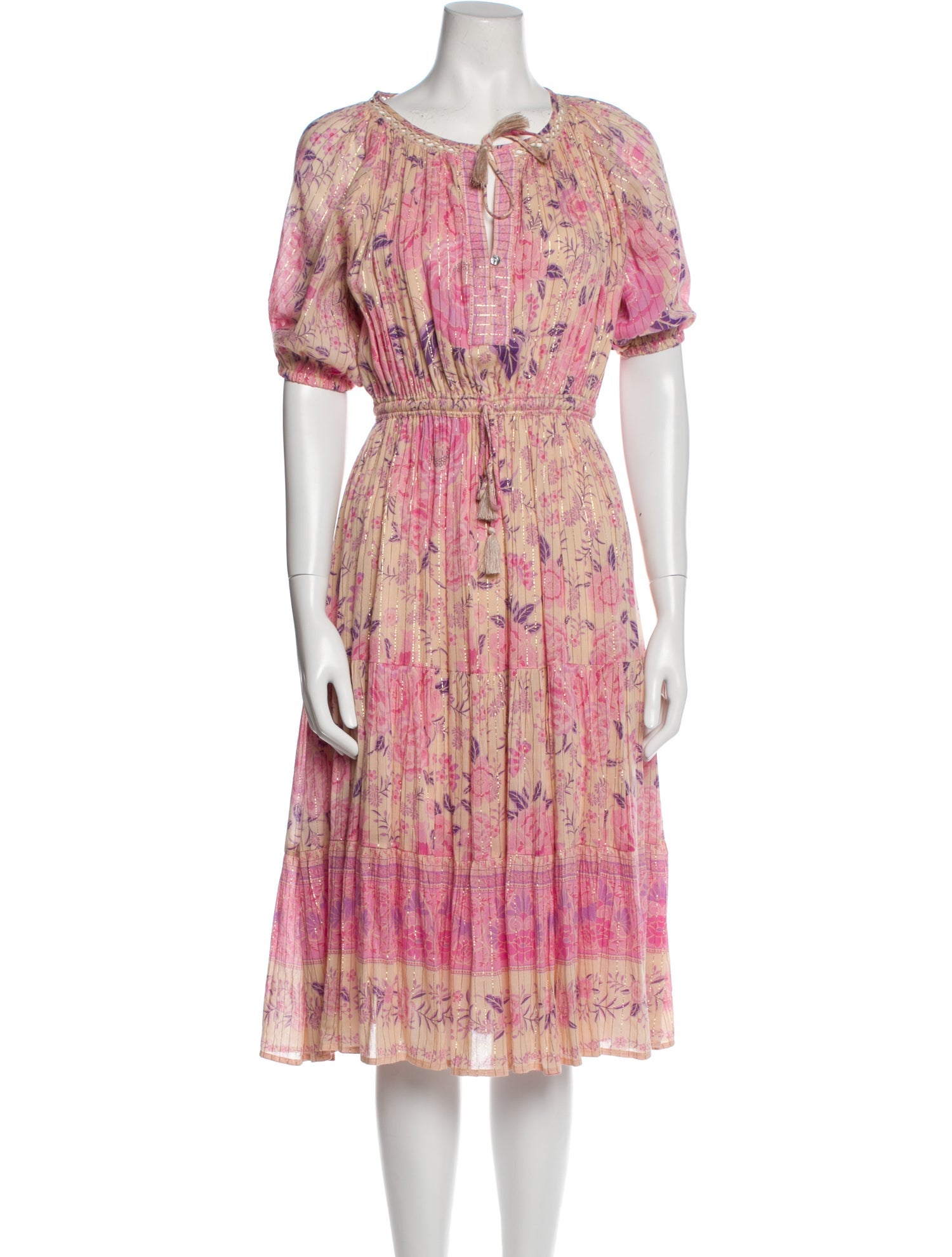 Spell & The Gypsy Collective Floral Print Midi Length Dress