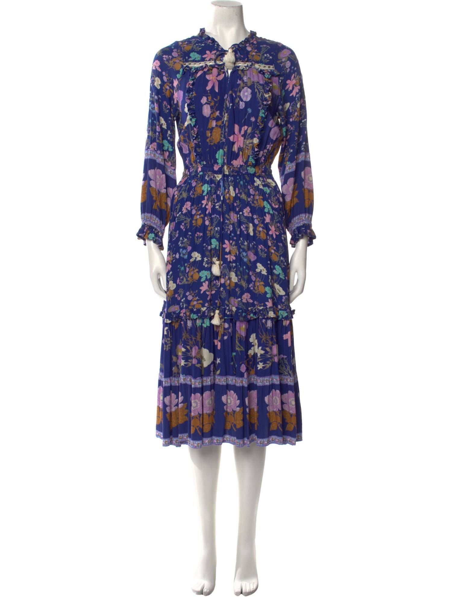 Spell & The Gypsy Collective Floral Print Midi Length Dress