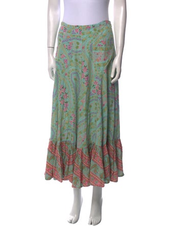 Spell & The Gypsy Collective Floral Print Midi Length Skirt