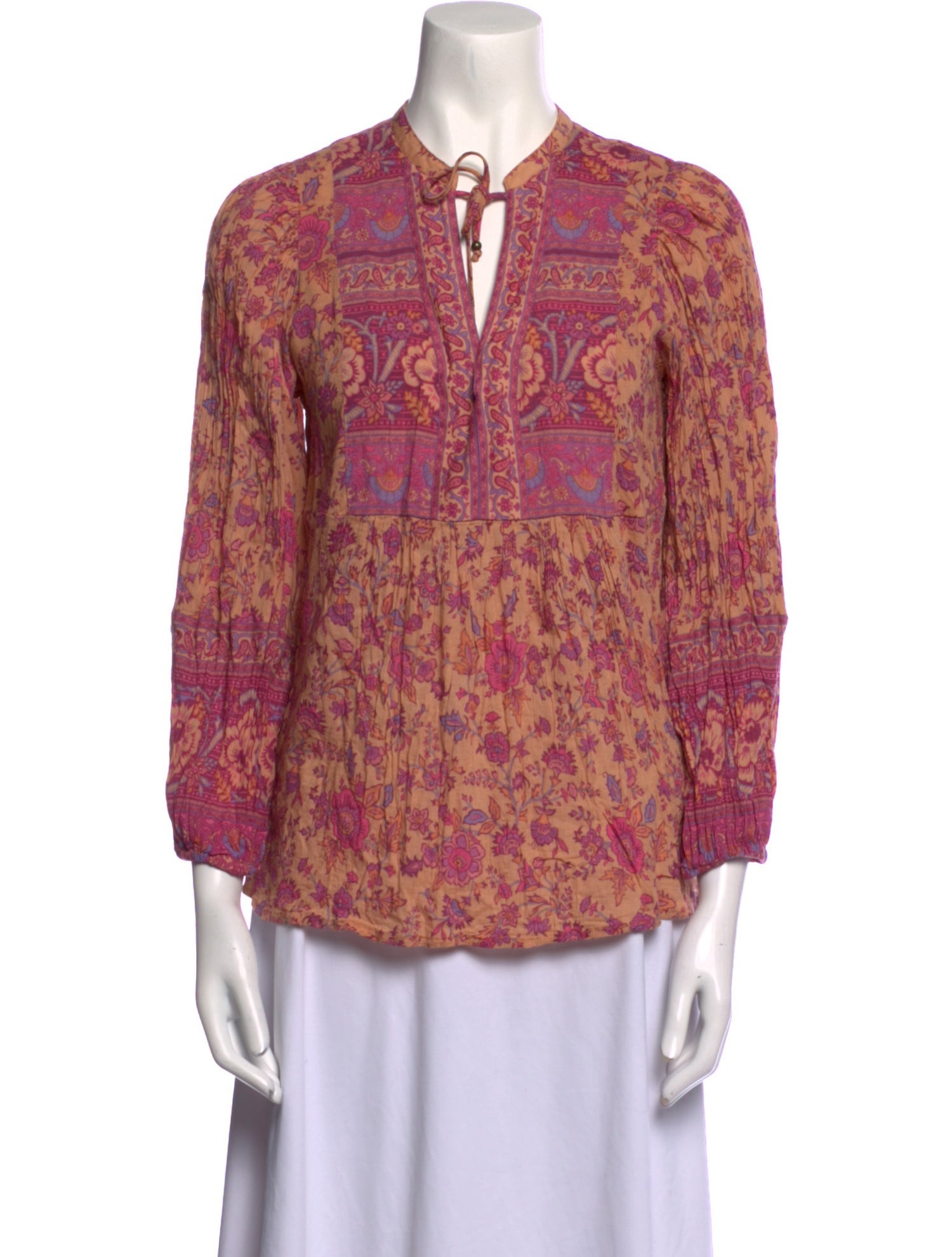 Spell & The Gypsy Collective Paisley Print V-Neck Blouse
