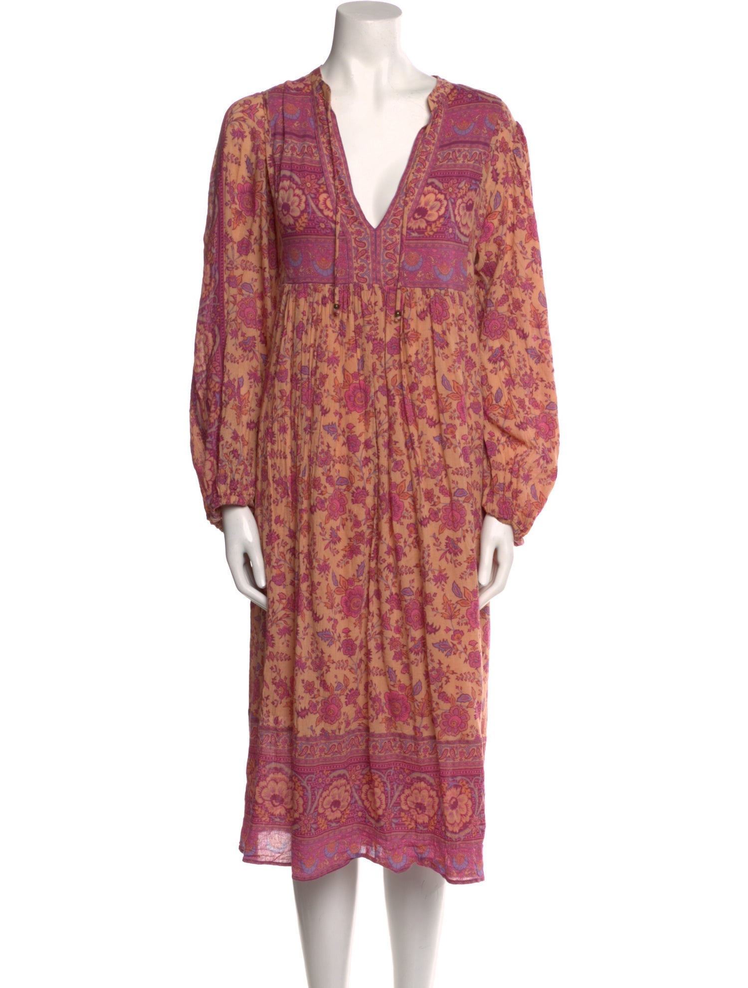 Spell & The Gypsy Collective Paisley Print Midi Length Dress
