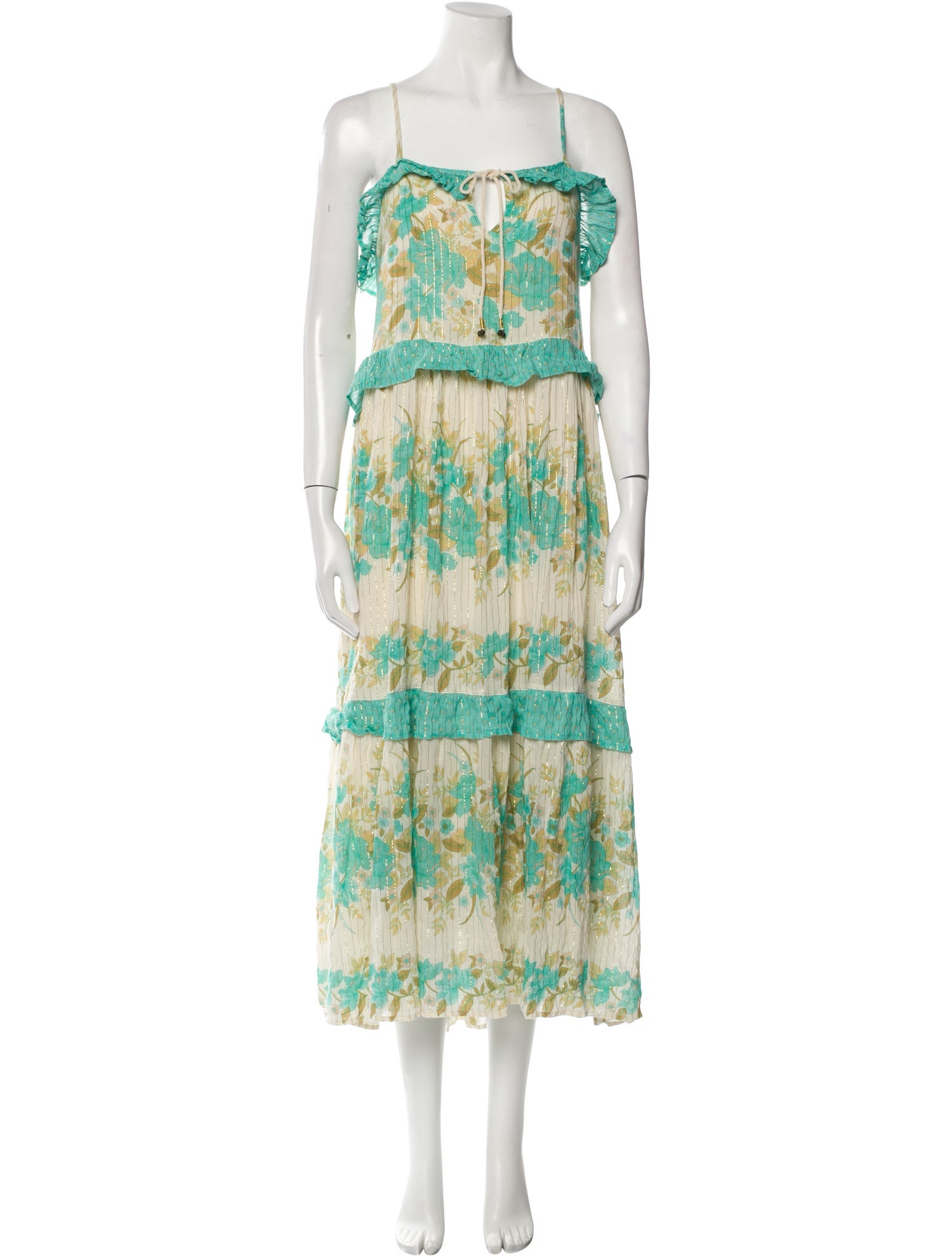 Spell & The Gypsy Collective Floral Print Midi Length Dress