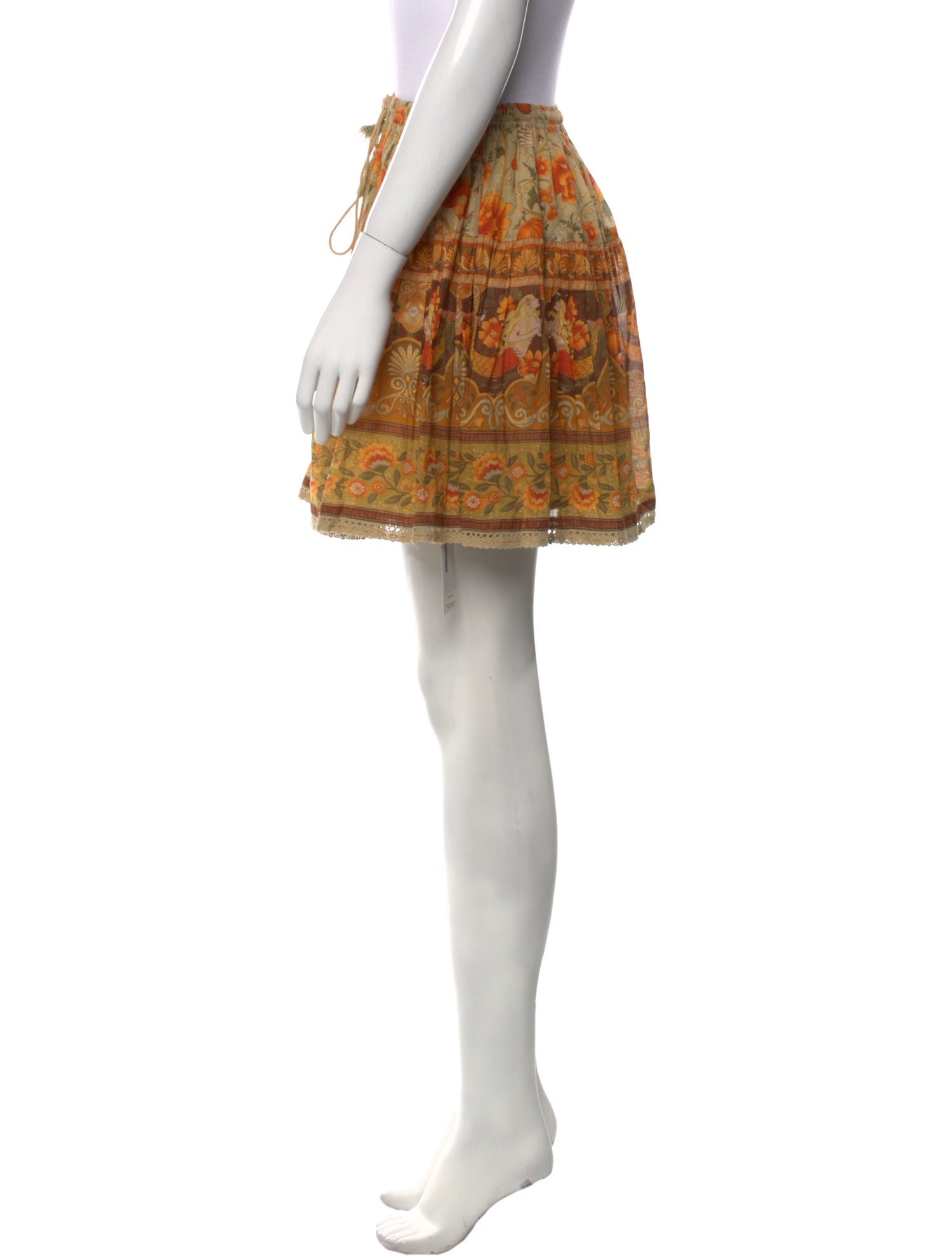 Spell & The Gypsy Collective Floral Print Mini Skirt