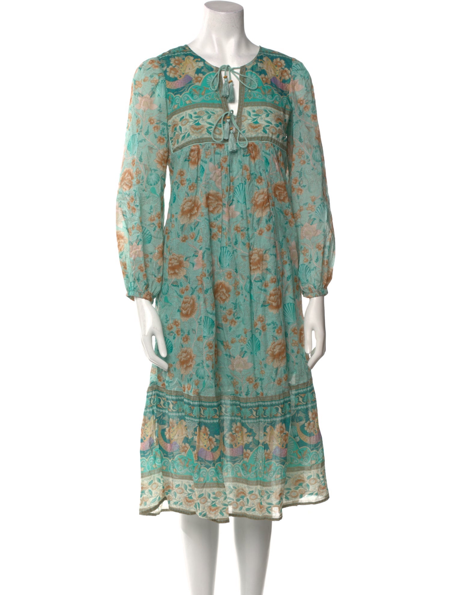 Spell & The Gypsy Collective Floral Print Midi Length Dress