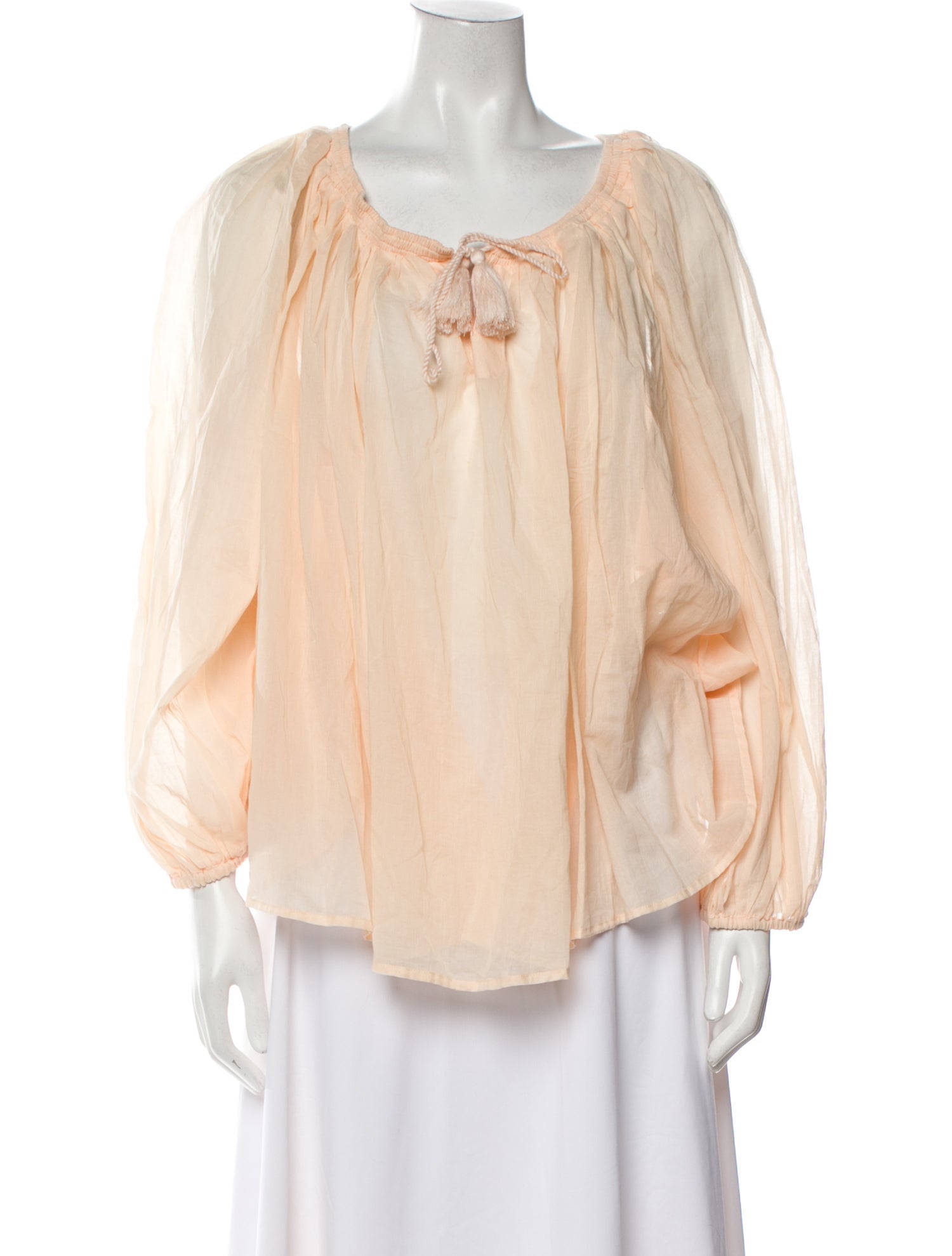 Spell & The Gypsy Collective Scoop Neck Three-Quarter Sleeve Blouse
