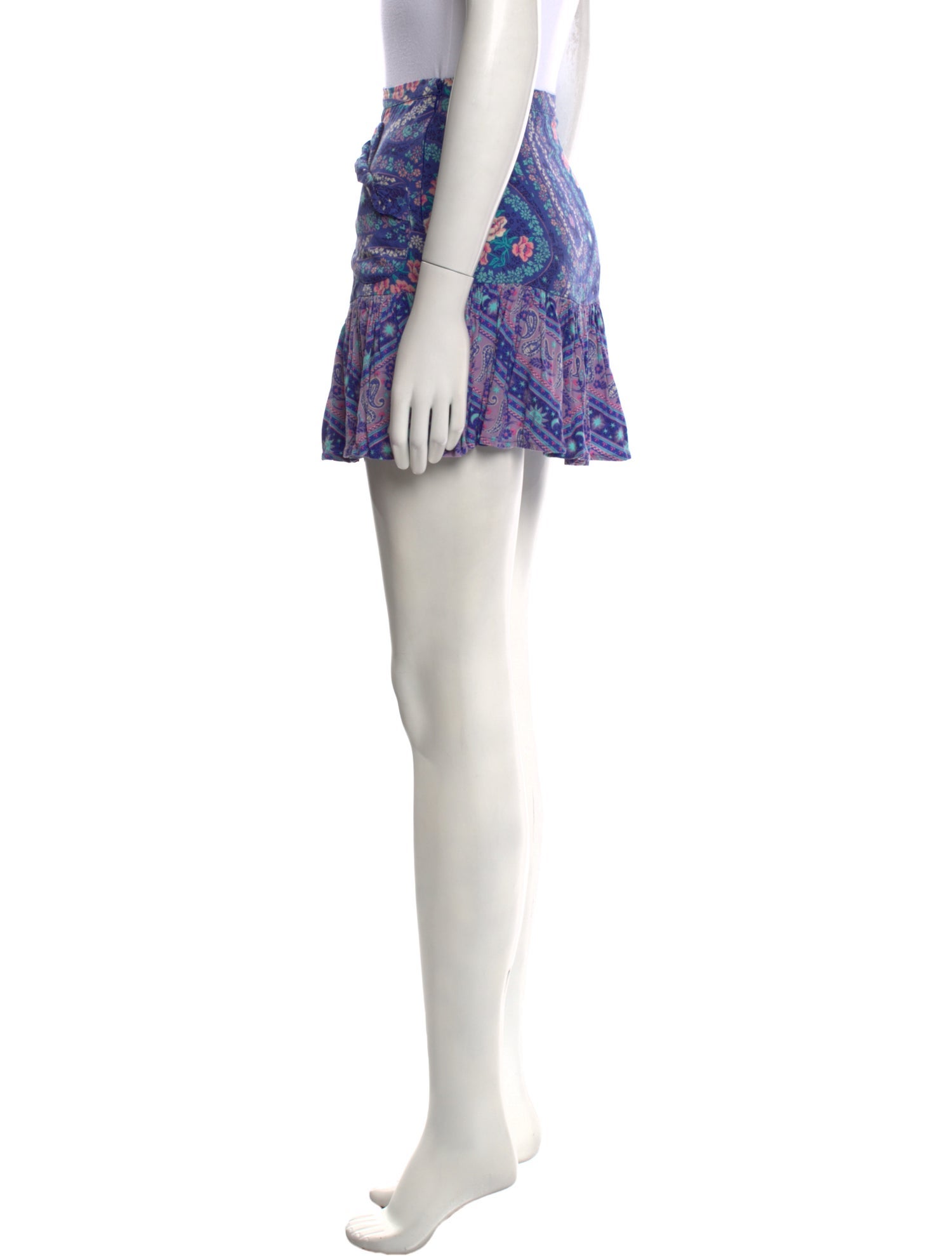 Spell & The Gypsy Collective Floral Print Mini Skirt