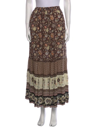 Spell & The Gypsy Collective Floral Print Midi Length Skirt