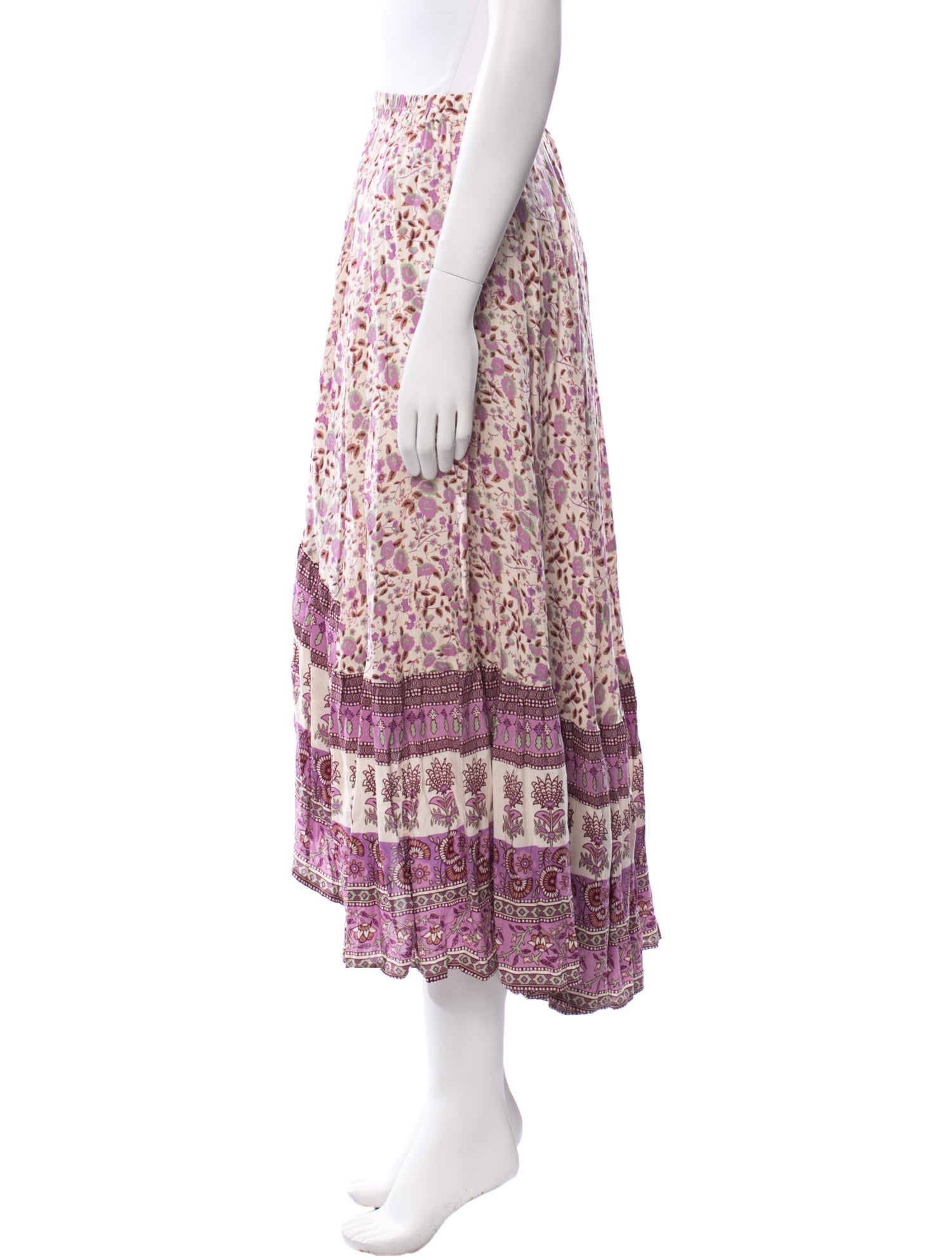 Spell & The Gypsy Collective Floral Print Midi Length Skirt