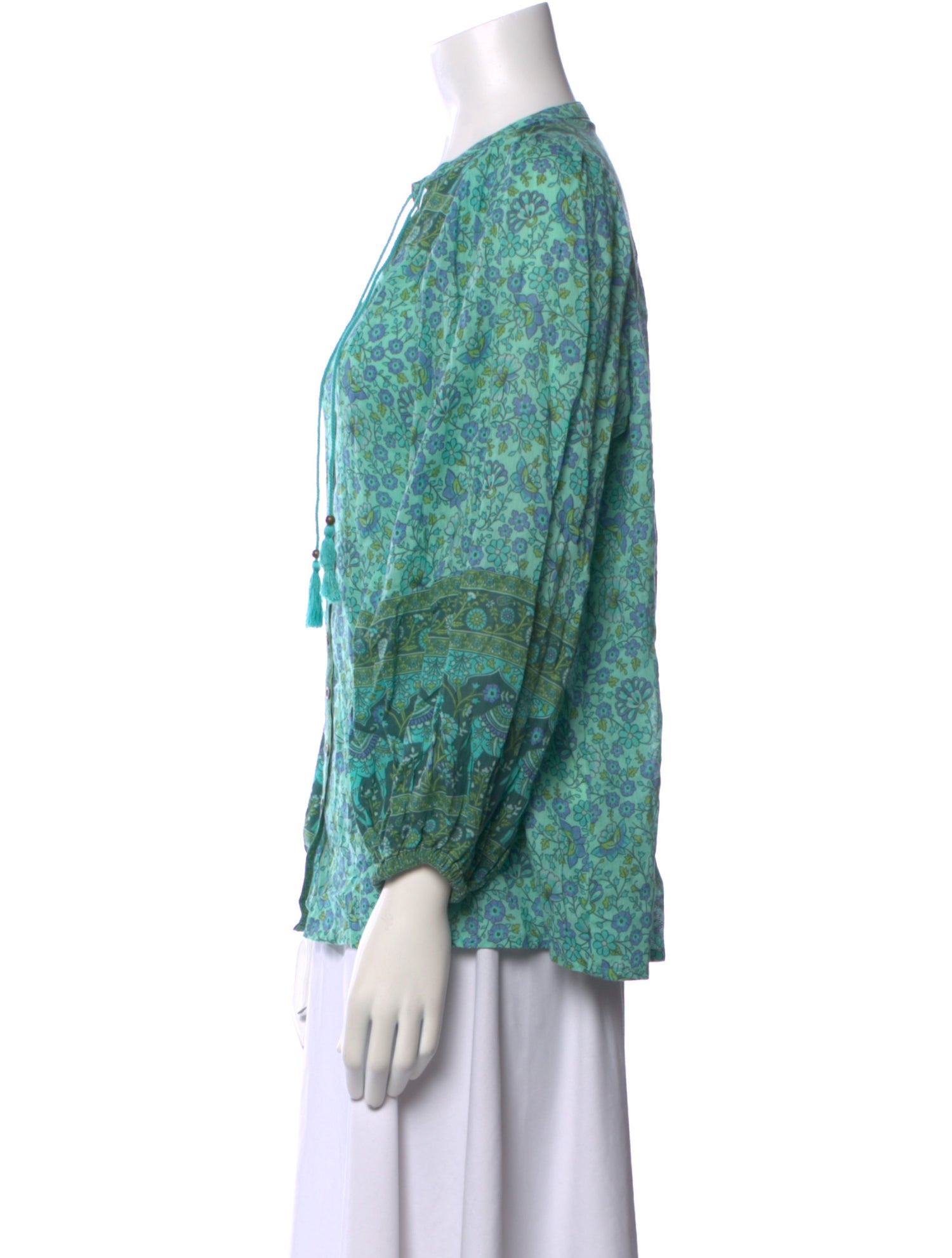 Spell & The Gypsy Collective Floral Print V-Neck Blouse