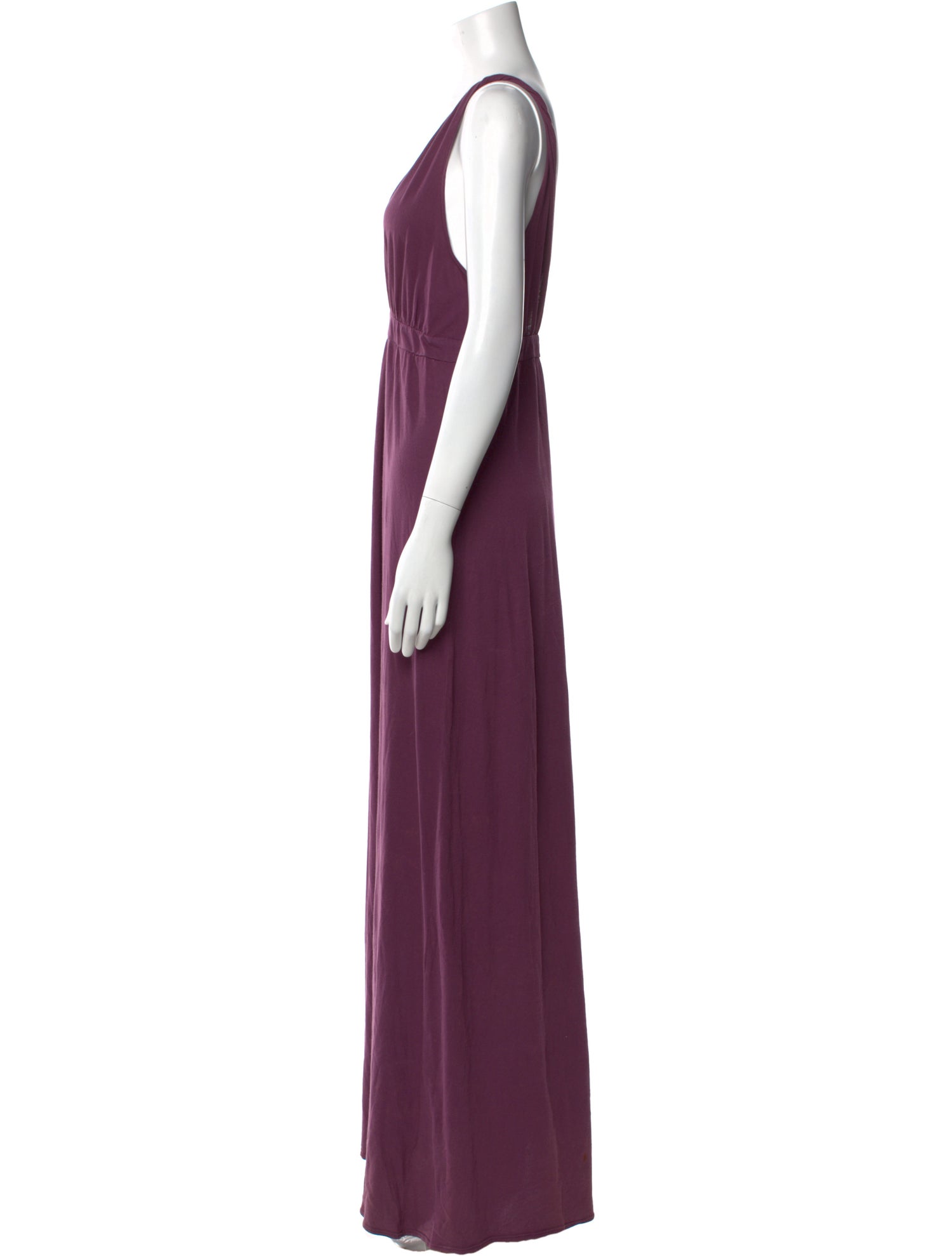 Gypsy05 Plunge Neckline Long Dress