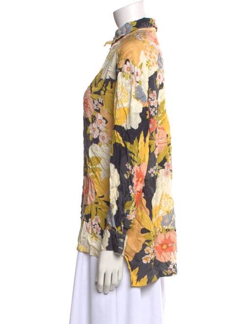 Spell & The Gypsy Collective Floral Print Long Sleeve Button-Up Top