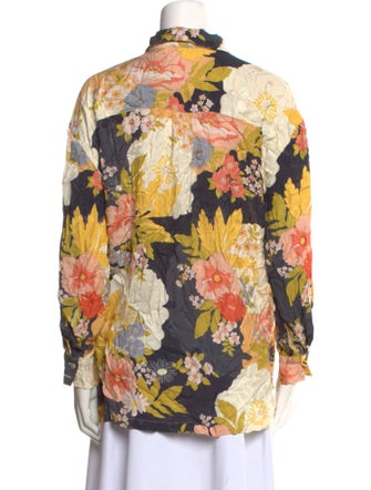 Spell & The Gypsy Collective Floral Print Long Sleeve Button-Up Top
