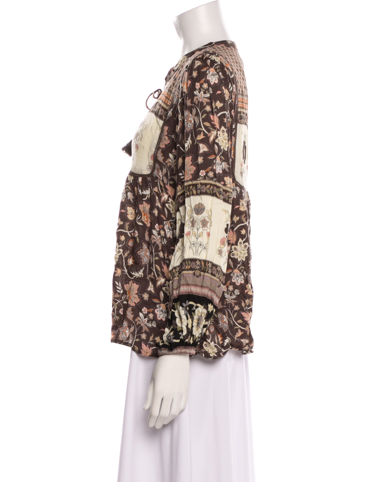 Spell & The Gypsy Collective Printed V-Neck Blouse