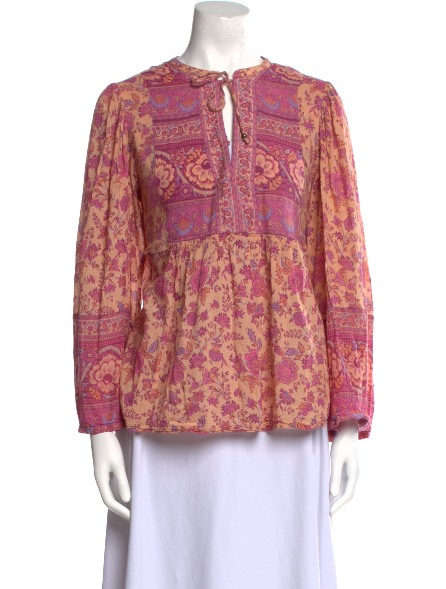 Spell & The Gypsy Collective Floral Print Crew Neck Blouse