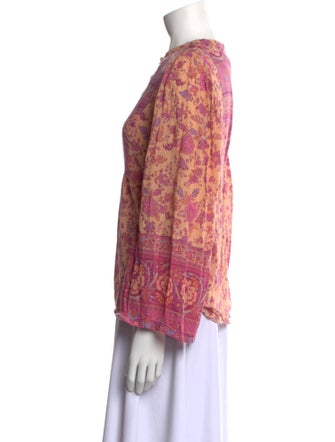 Spell & The Gypsy Collective Floral Print Crew Neck Blouse