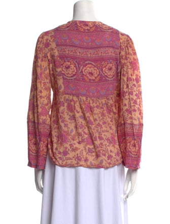 Spell & The Gypsy Collective Floral Print Crew Neck Blouse
