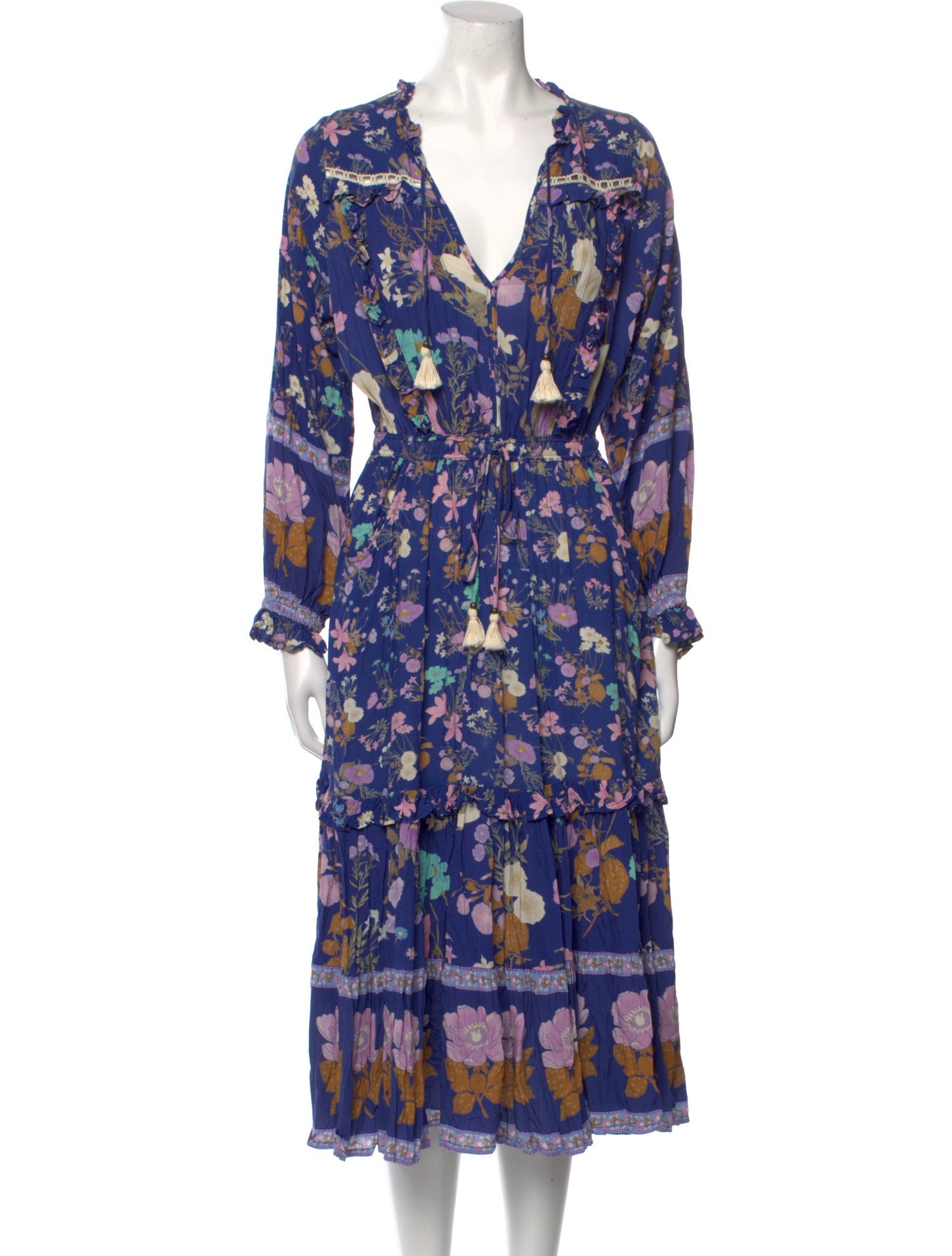 Spell & The Gypsy Collective Floral Print Midi Length Dress
