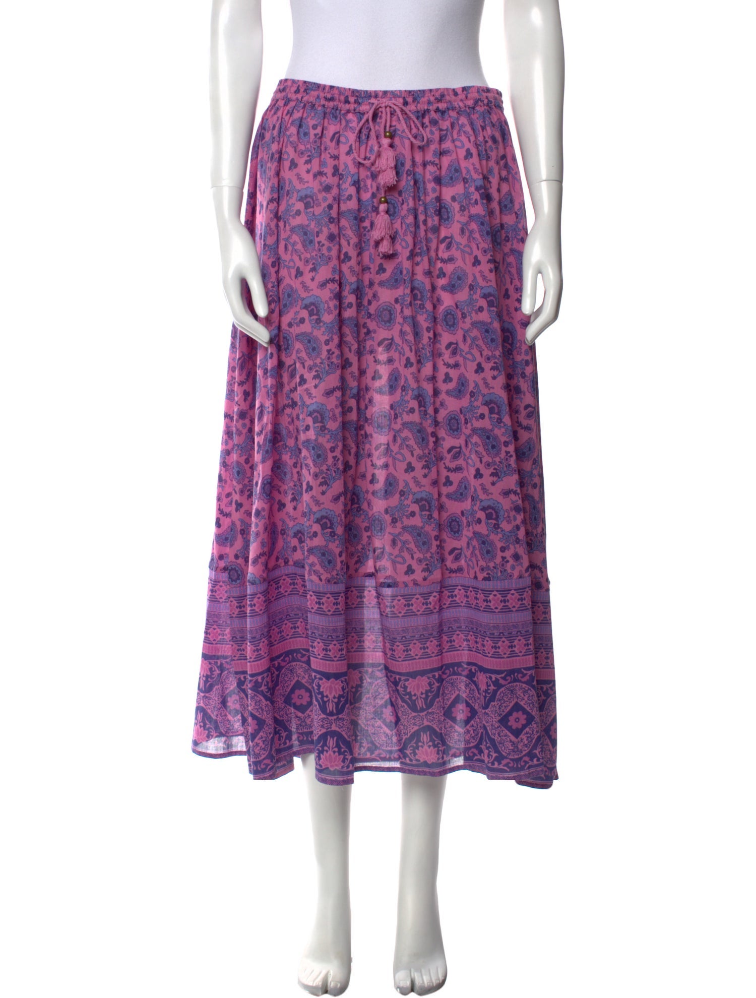 Spell & The Gypsy Collective Printed Midi Length Skirt w/ Tags