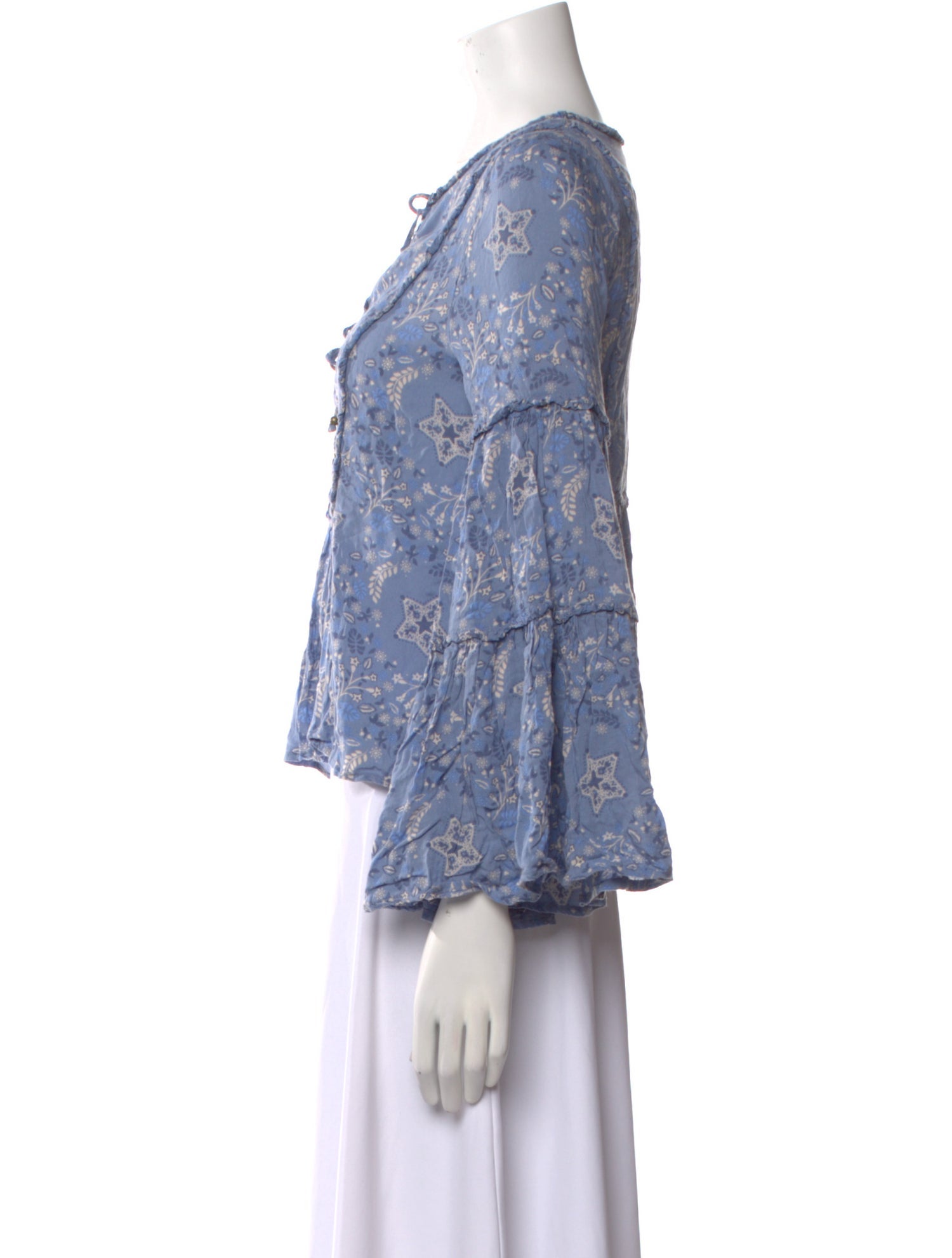 Spell & The Gypsy Collective Floral Print V-Neck Blouse