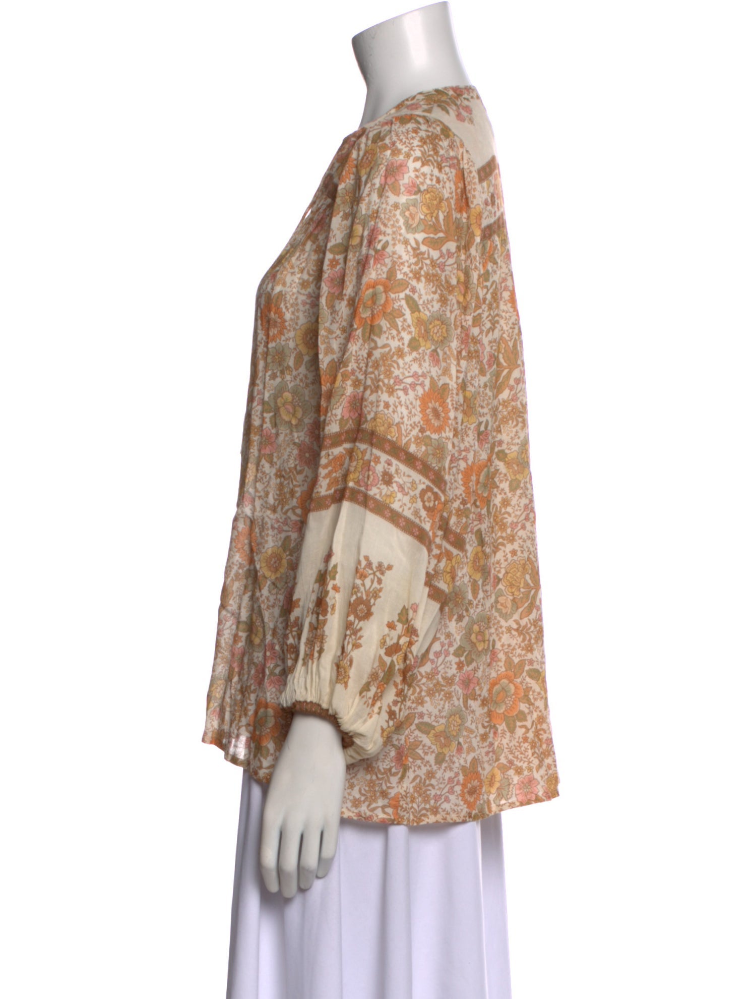 Spell & The Gypsy Collective Printed V-Neck Blouse