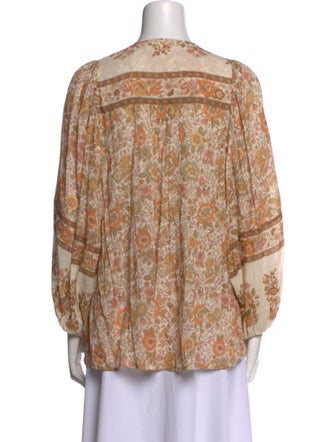 Spell & The Gypsy Collective Printed V-Neck Blouse